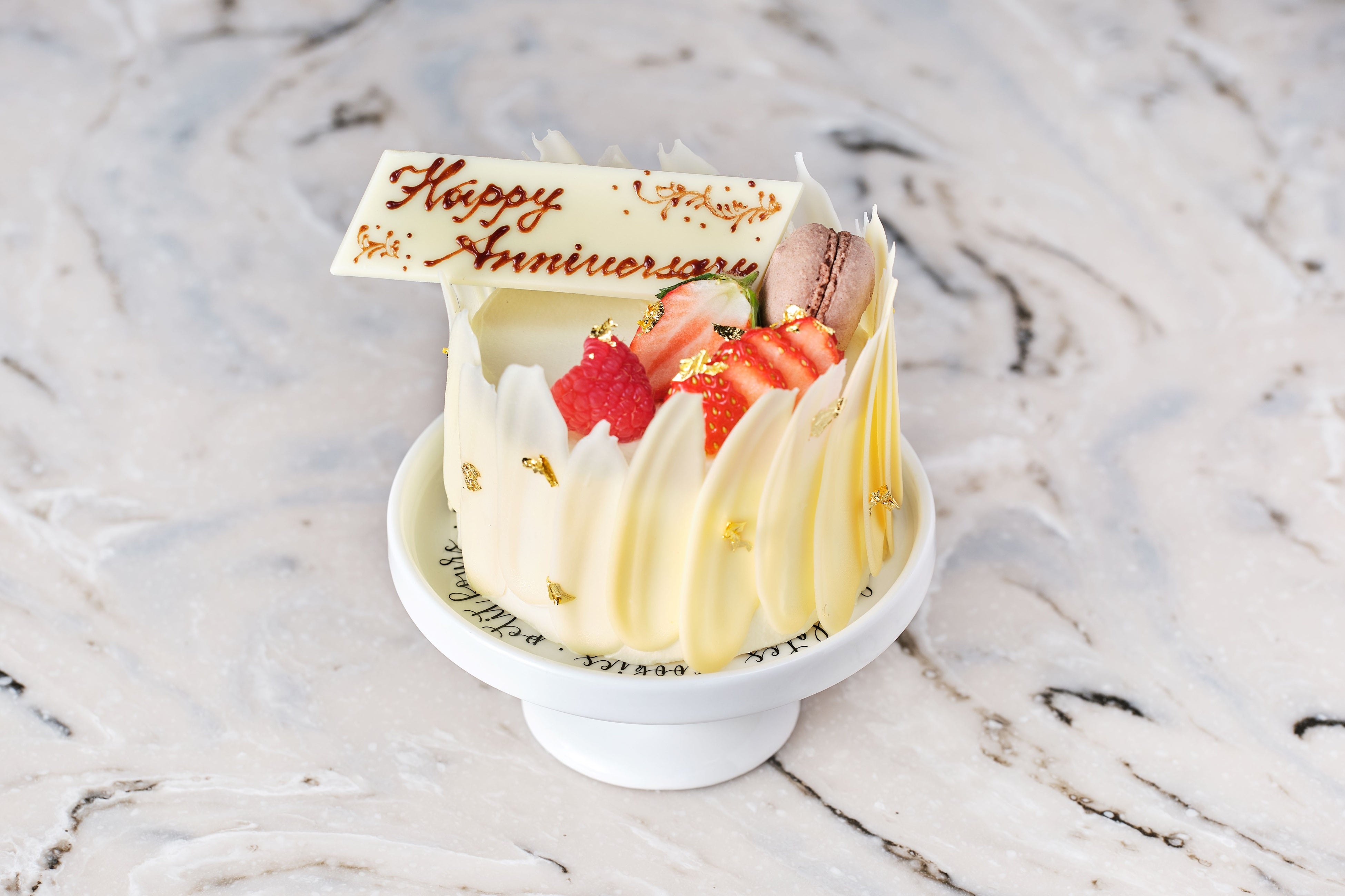 ブラッシュストロークケーキ（オプション）