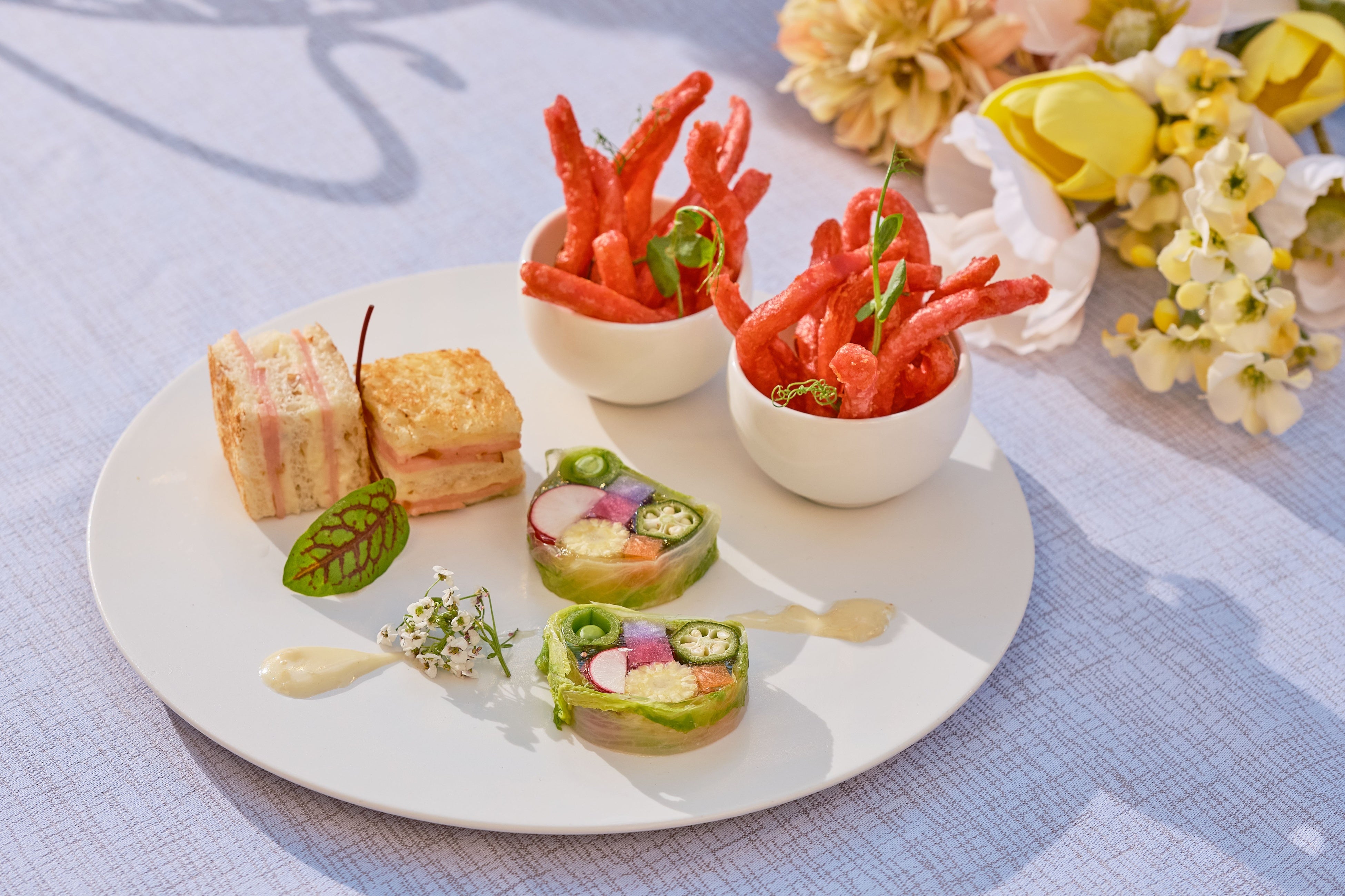 三段スタンド　下段（2名分）