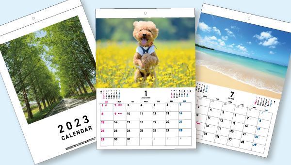 オリジナル写真カレンダー