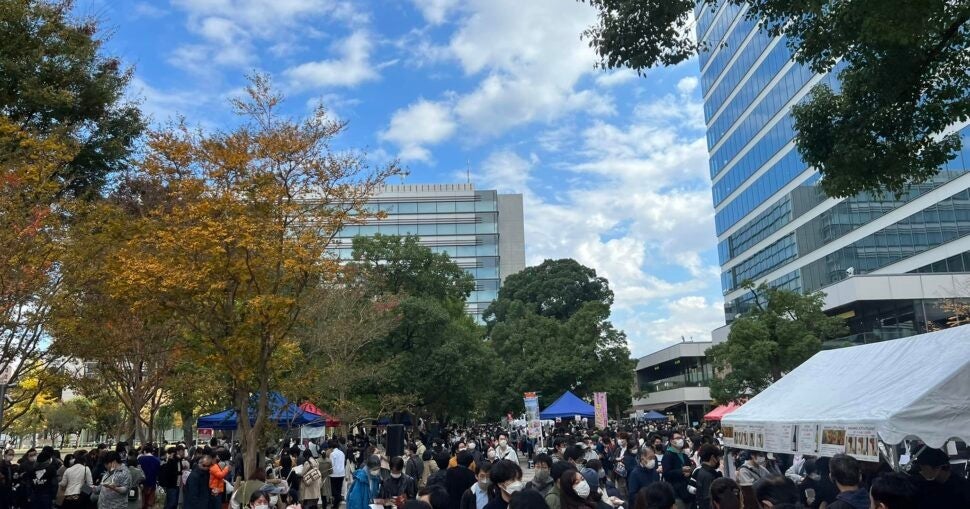 2022年の会場の模様　5万人が参加