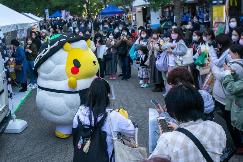 にぎわう会場（2022年の模様）