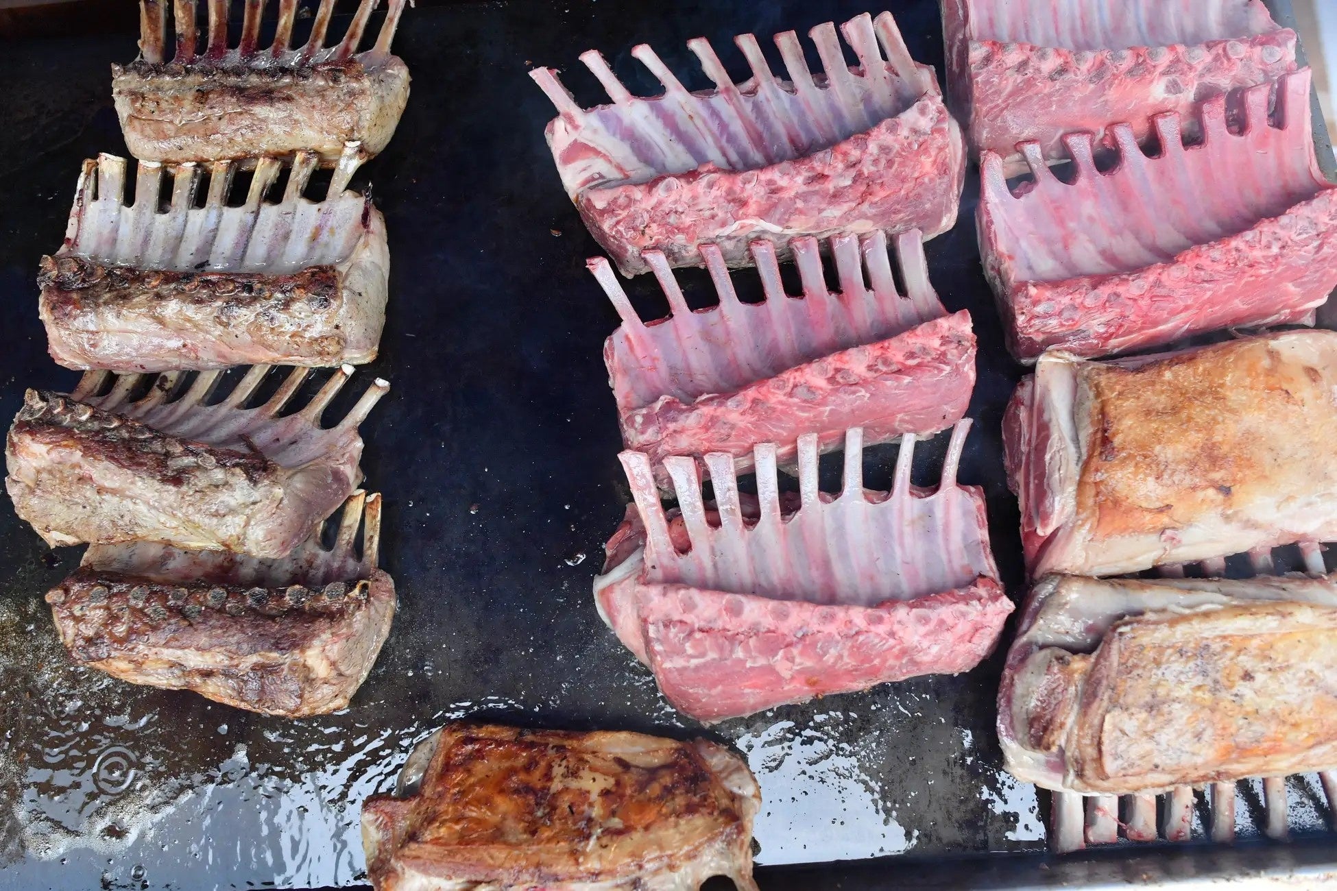 羊料理：ラムチョップ