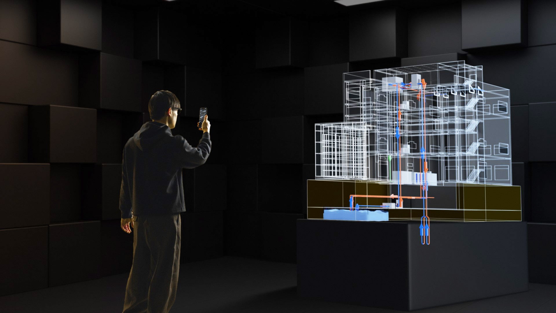 ZEBの可視化を目指した「建築模型AR」を展示会の現地で体験しよう！