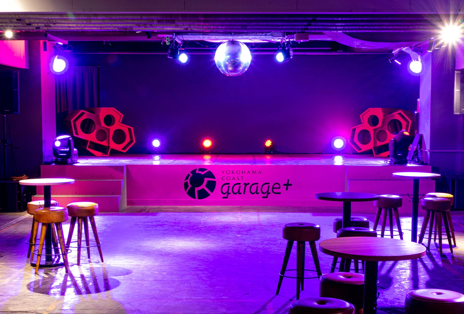 YOKOHAMA COAST garage+ ステージ