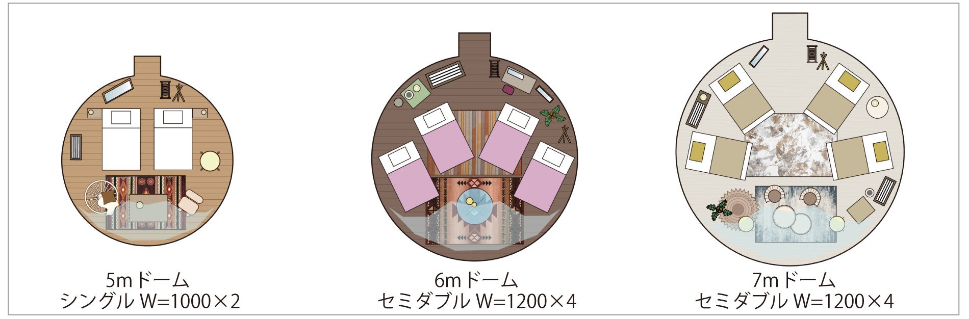 ▲室内レイアウト例