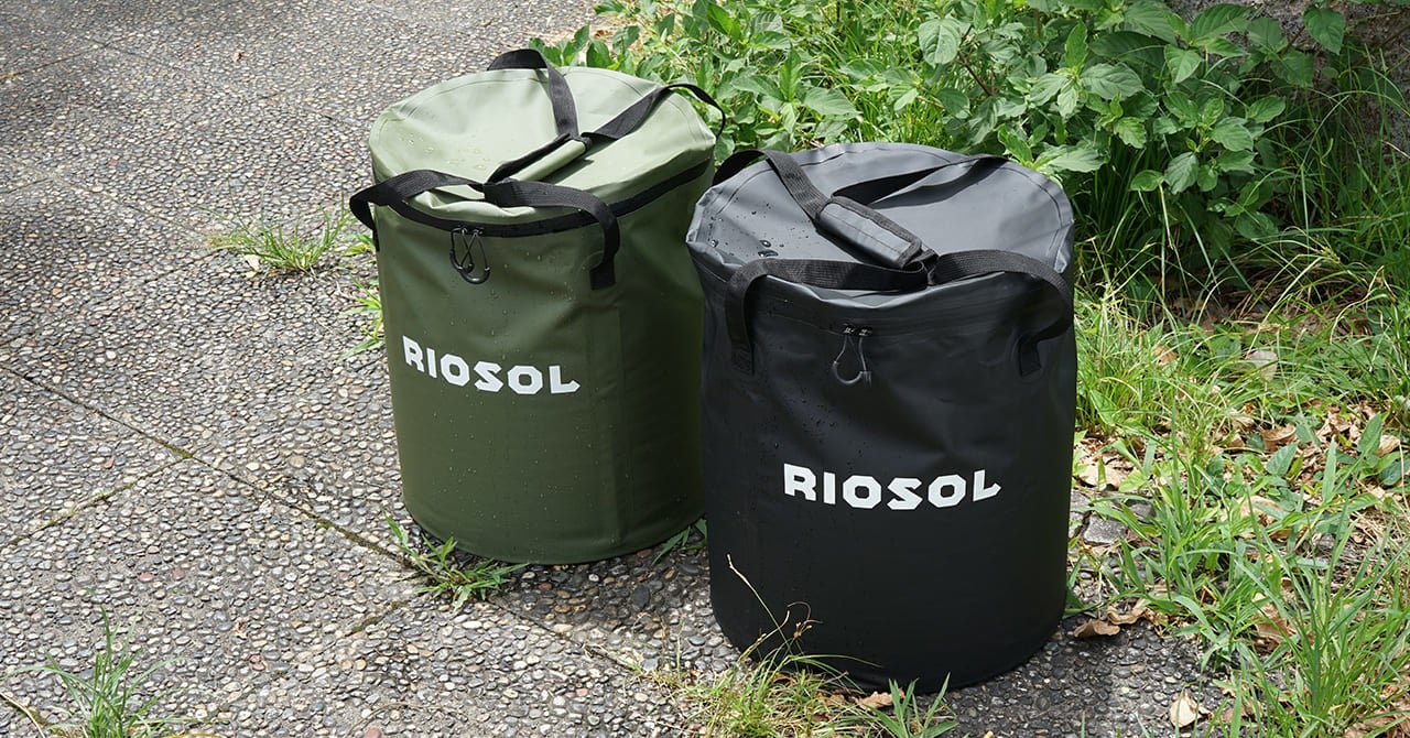 #キャンピングソフトバケツ