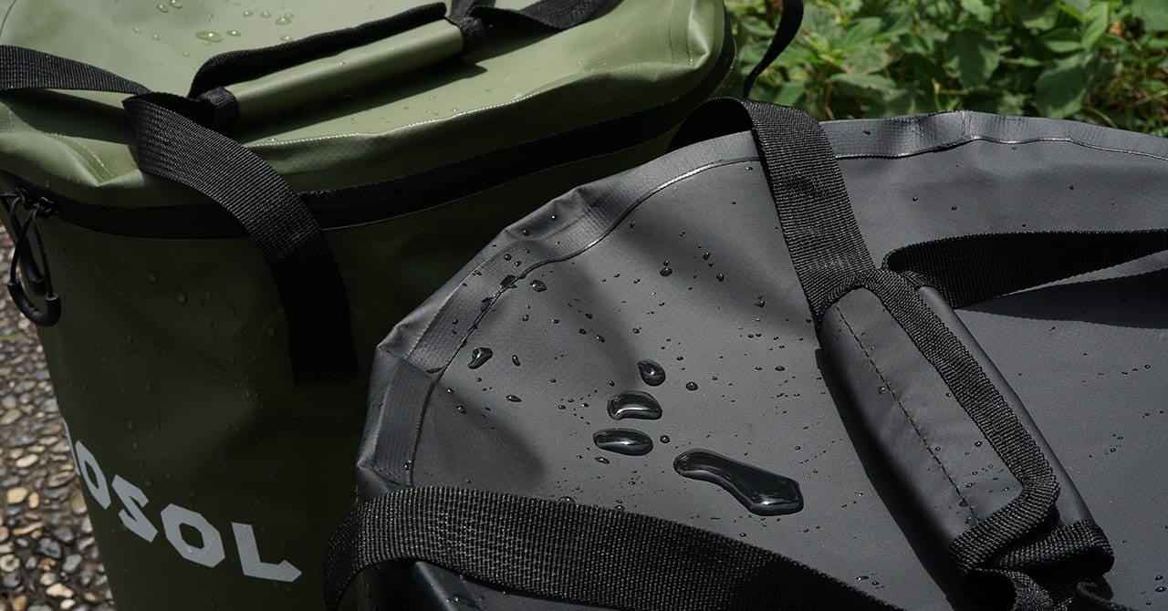 ハンドル #キャンピングソフトバケツ