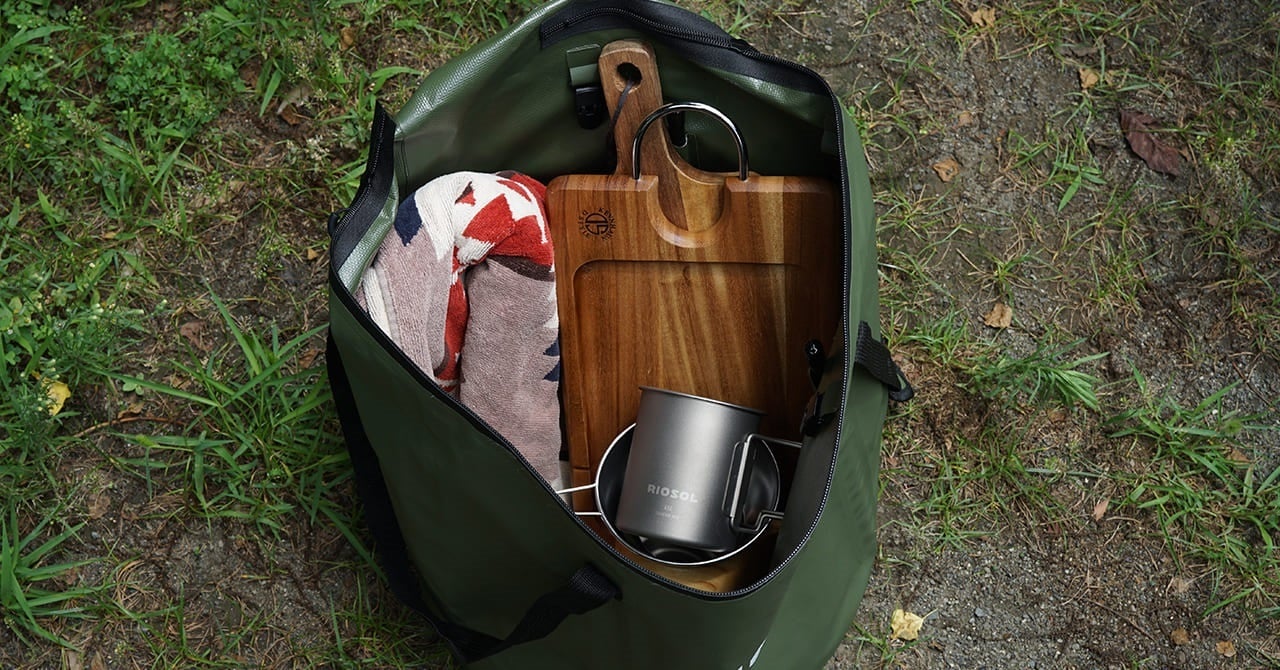 ギアバッグ #キャンピングソフトバケツ