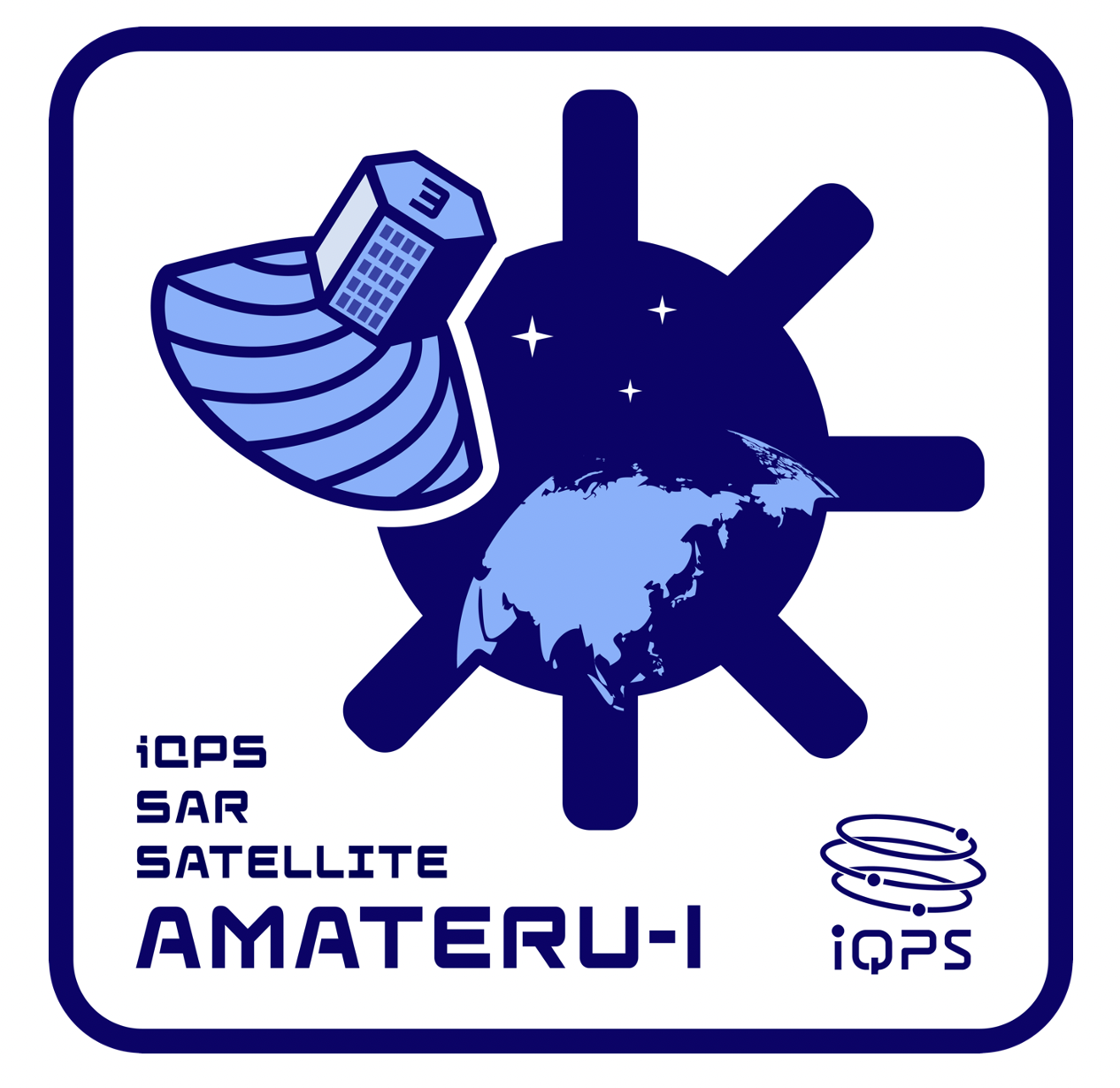 QPS-SAR3号機「アマテル-I」ミッションマーク