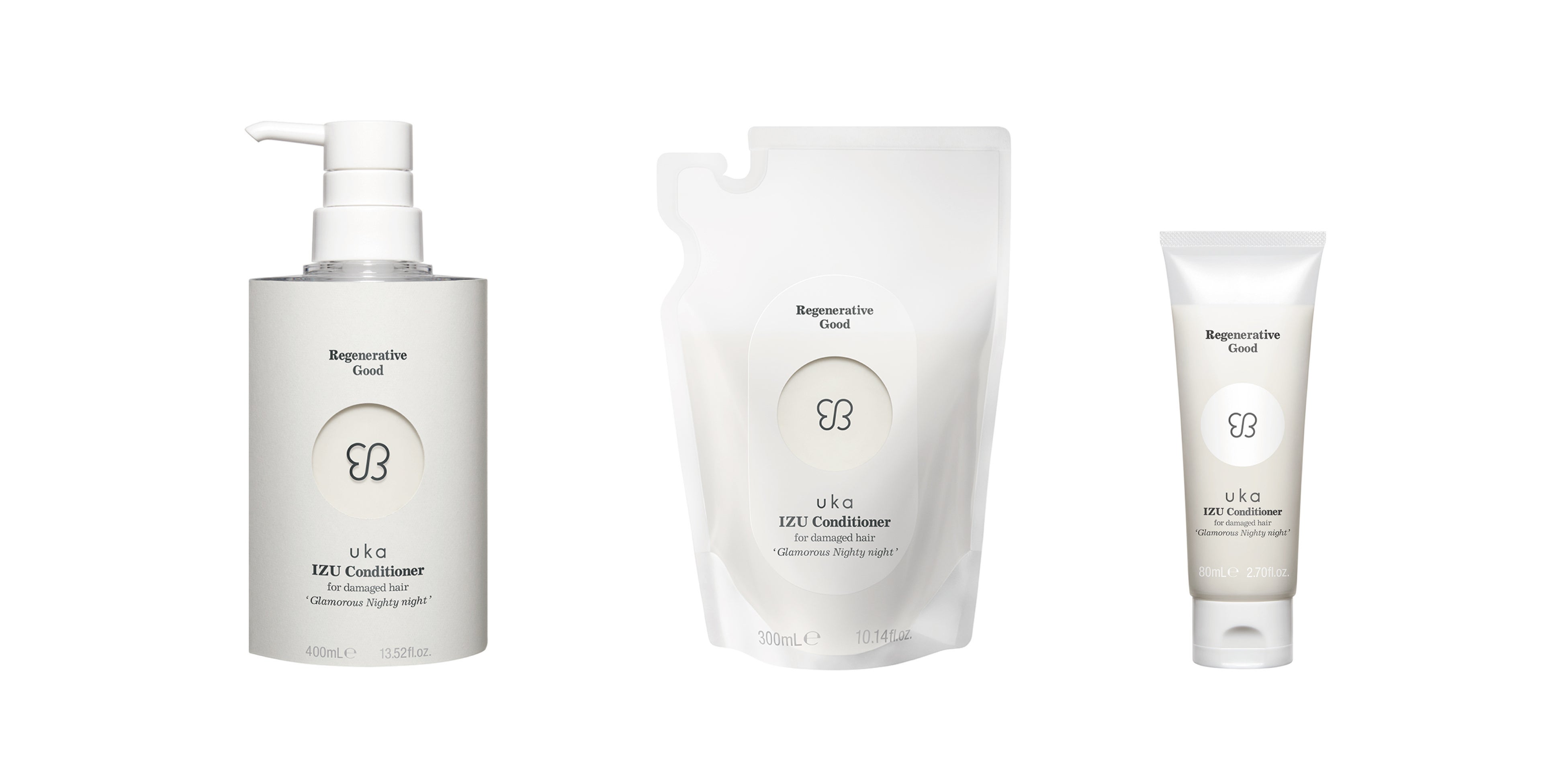 新品未開封　uka IZU Shampoo & Conditioner The Hair Care Line from 