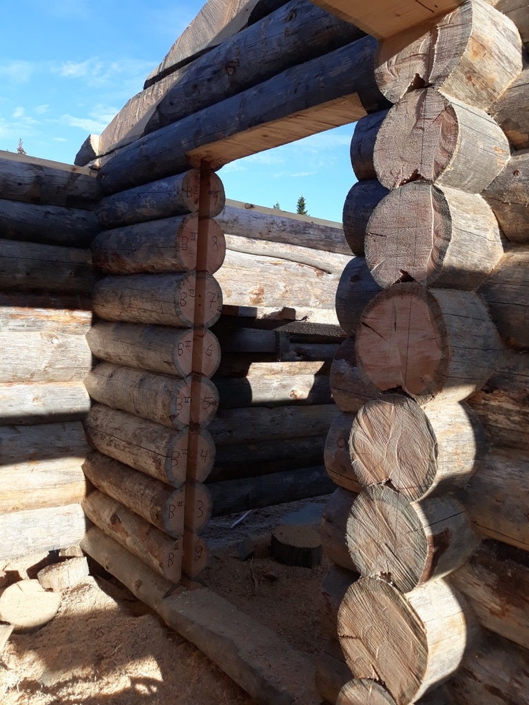 フィンランドにて仮組みしているケーロサウナ