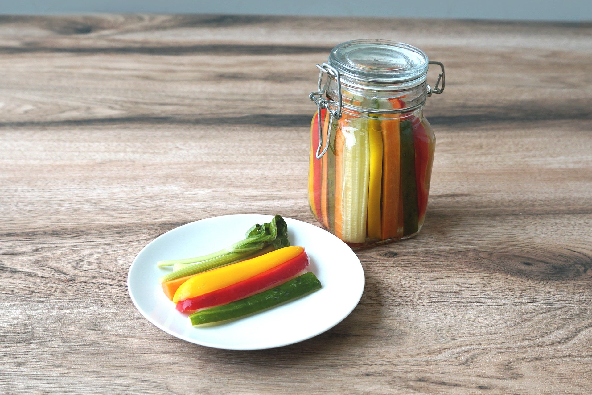 スモーク風ピクルス 調理例