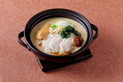 豆乳胡麻味噌 ちゃんこ鍋のおうどん