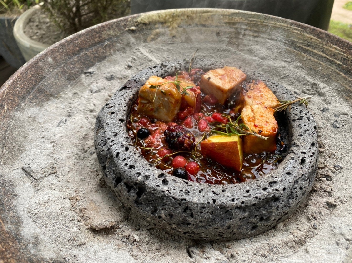 ▲富士桜ポークの料理の一例