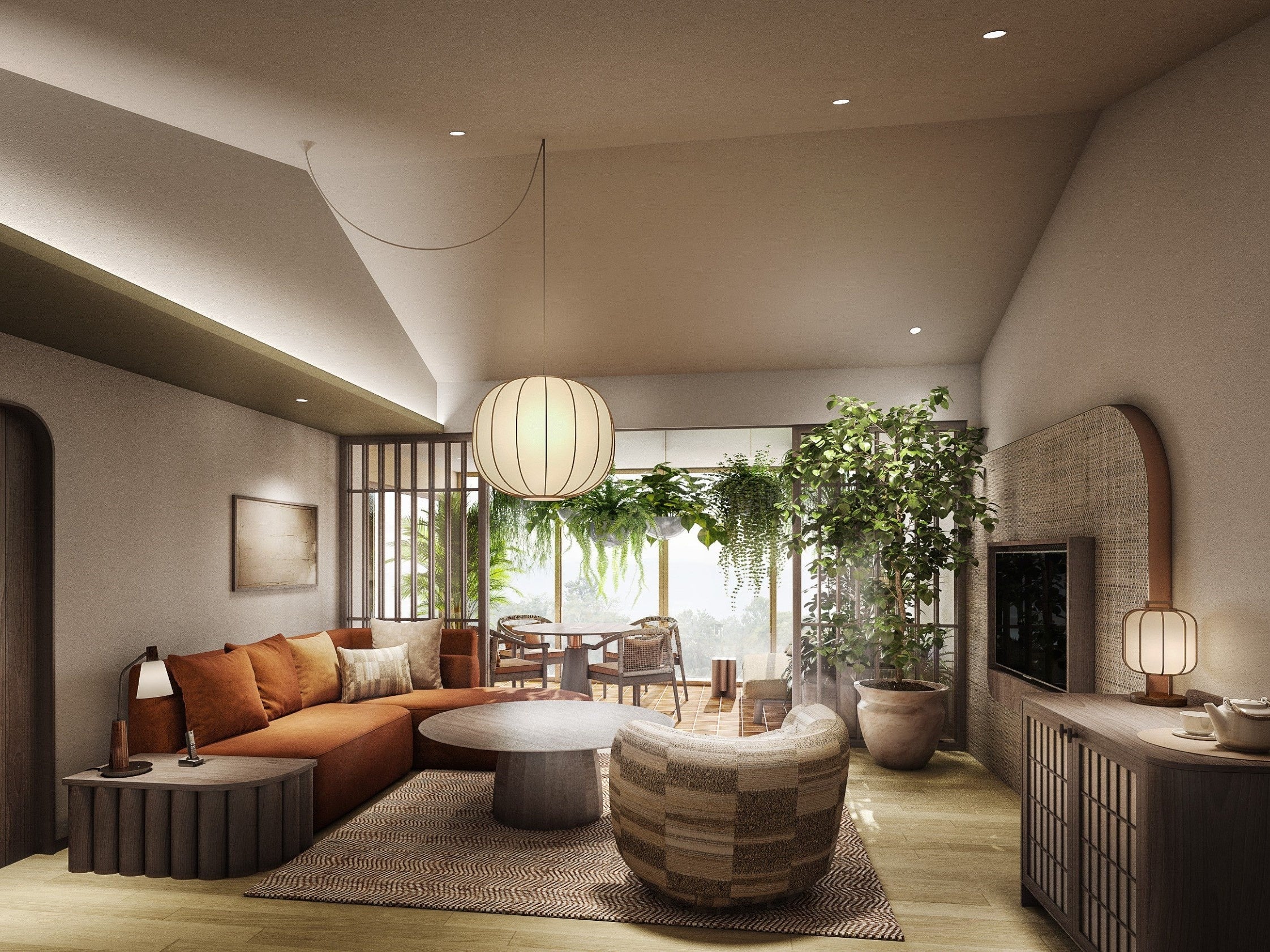 ▲ふふ 軽井沢 客室CG