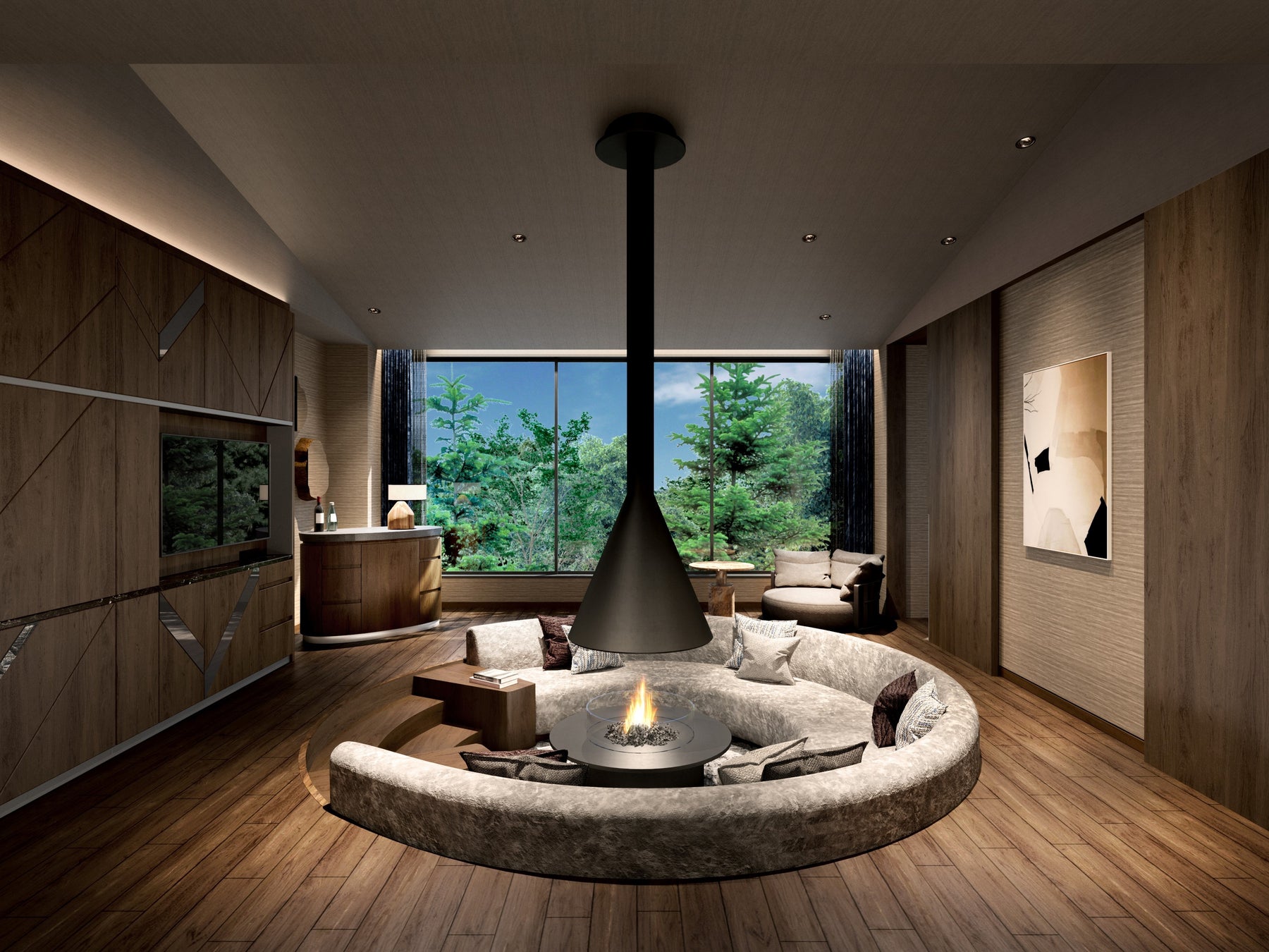 ▲ふふ 旧軽井沢 客室CG