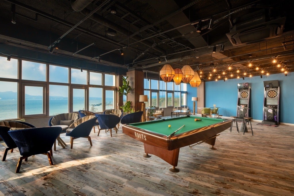 「LAUNDRY&LOUNGE 2LDK」(ホテル棟11F)