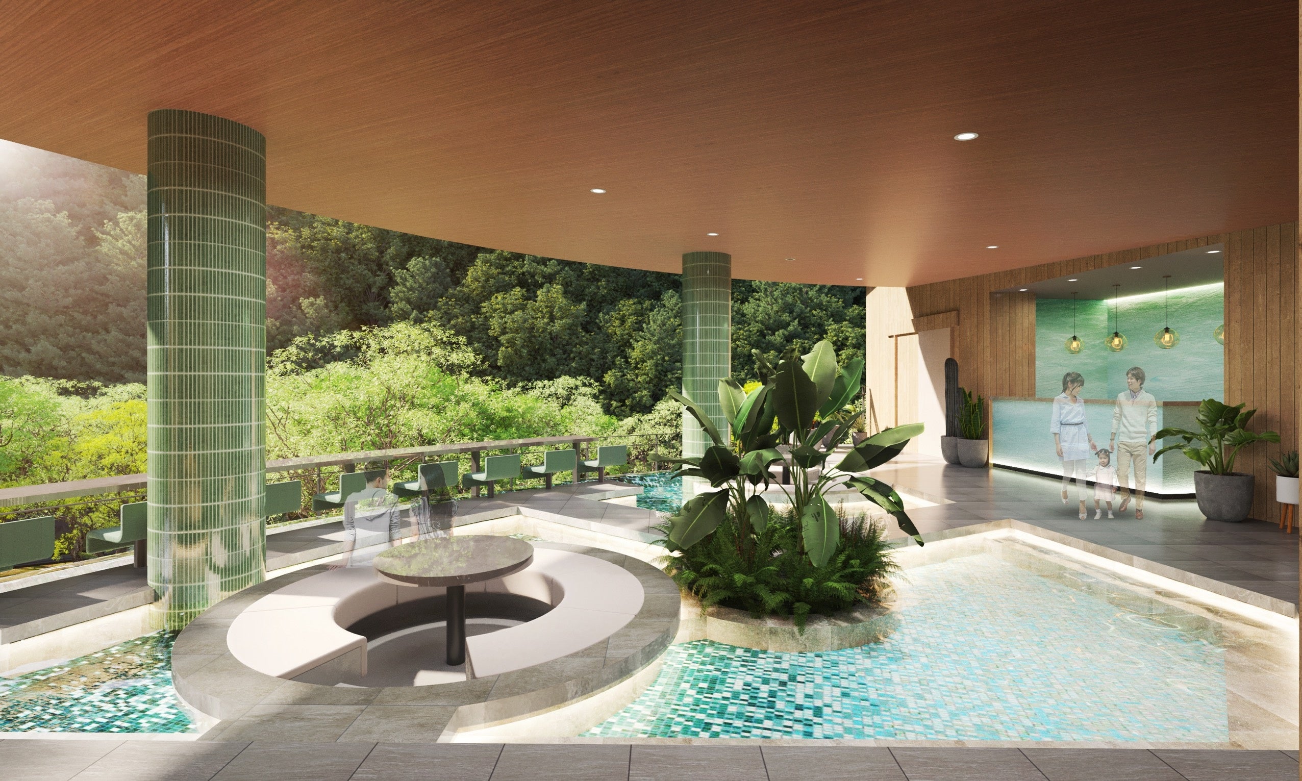 アネックス棟２F「Yanbaru Forest Lounge」