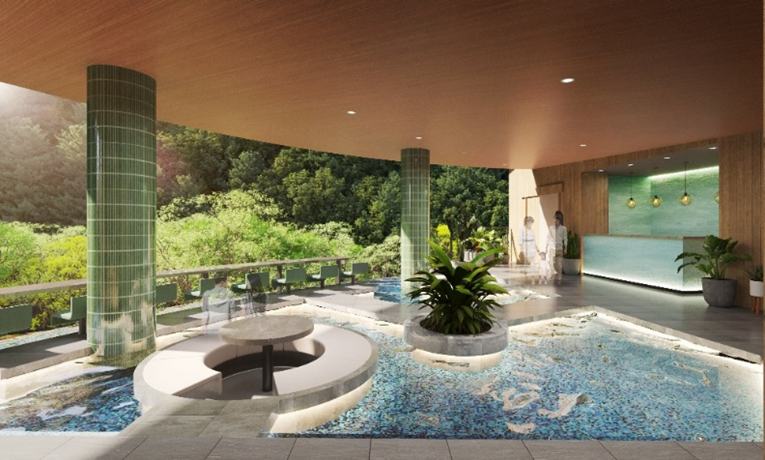 TWIN-LINE HOTEL YANBARU OKINAWA JAPAN アネックス棟「Yanbaru Forest Lounge」