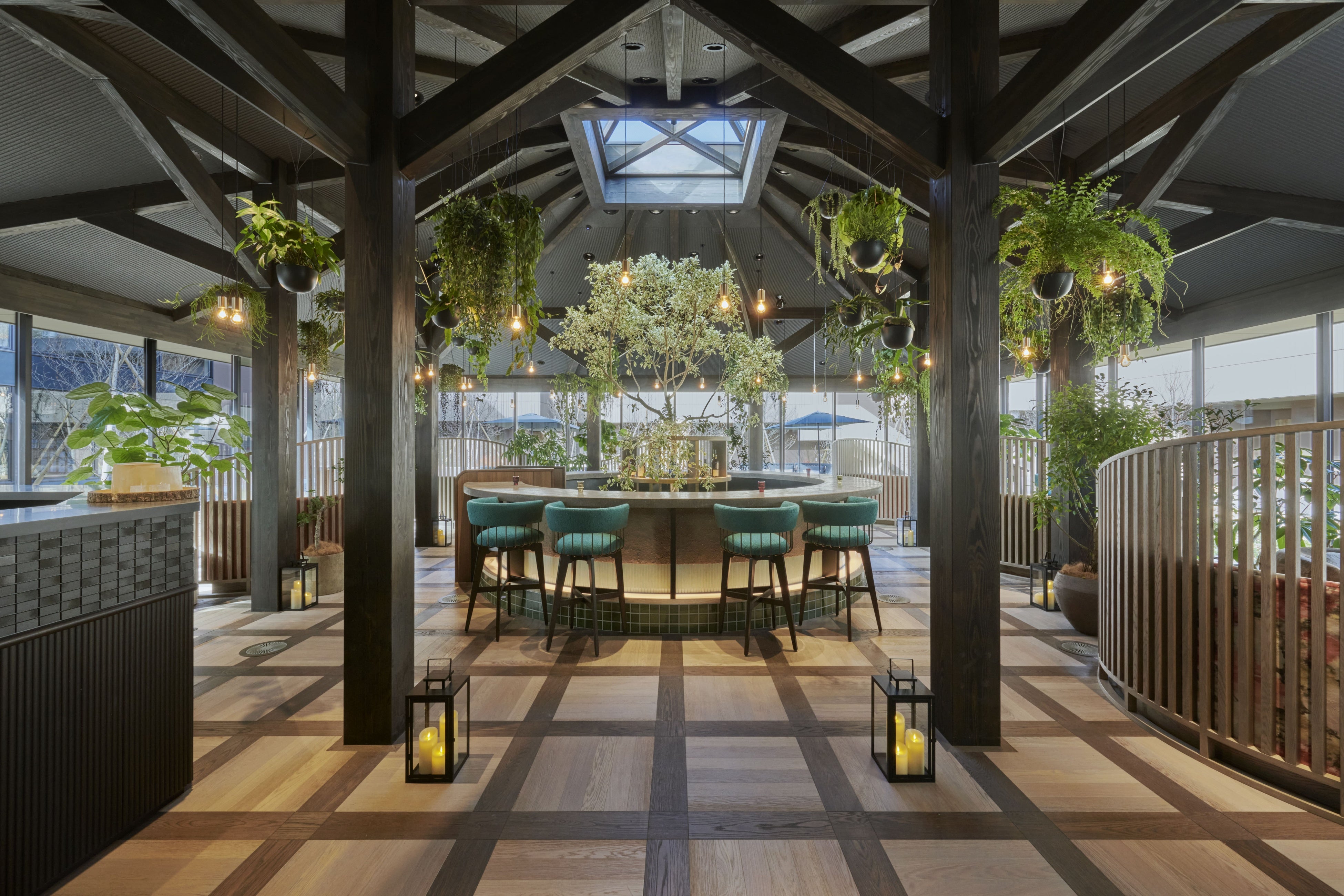 ふふ 軽井沢 陽光の風  ふふラウンジ