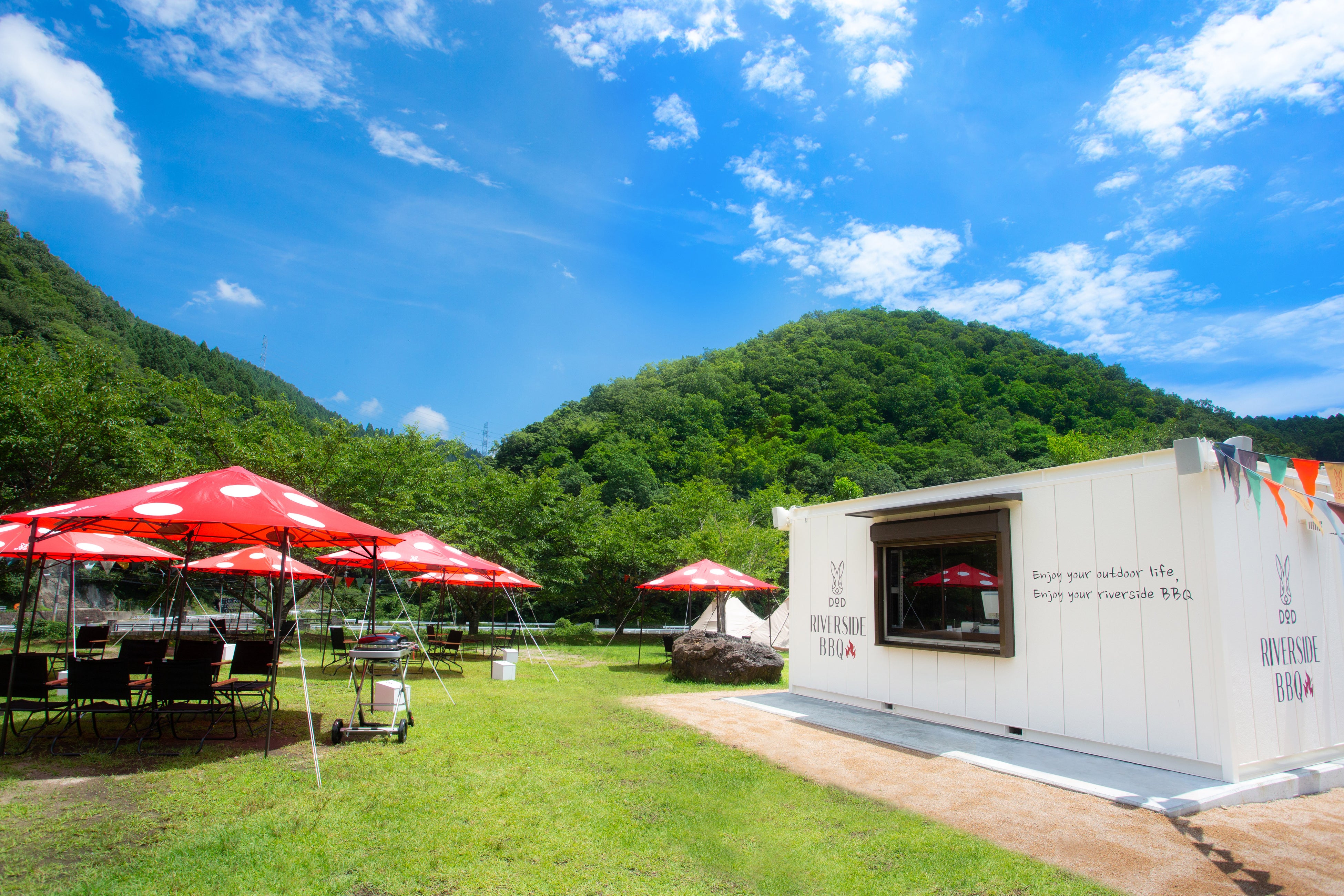 DOD RIVERSIDE BBQ 2024年7⽉11⽇開業
