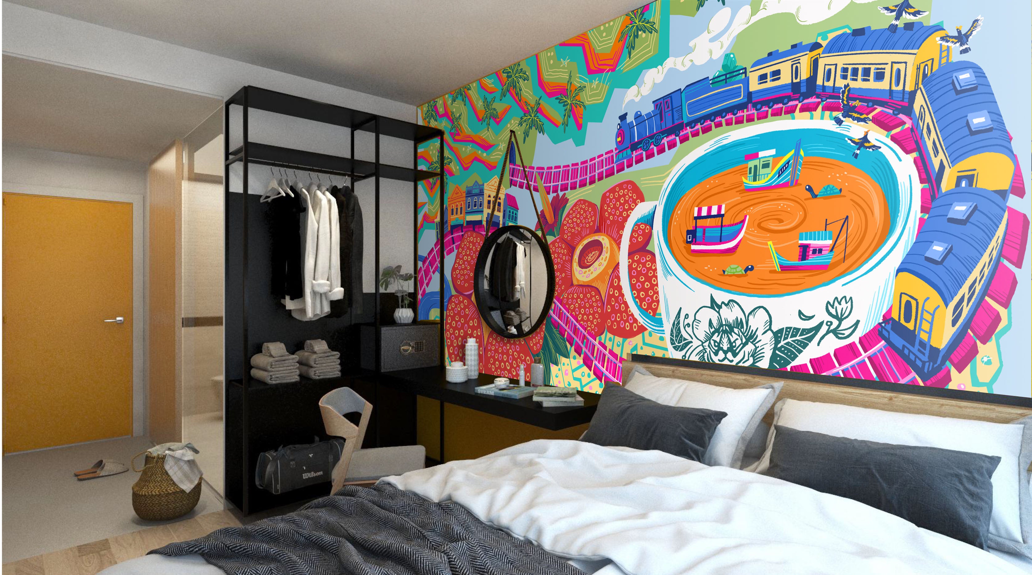 客室One of a Kind Plus - lyf Raja Chulan Kuala Lumpur