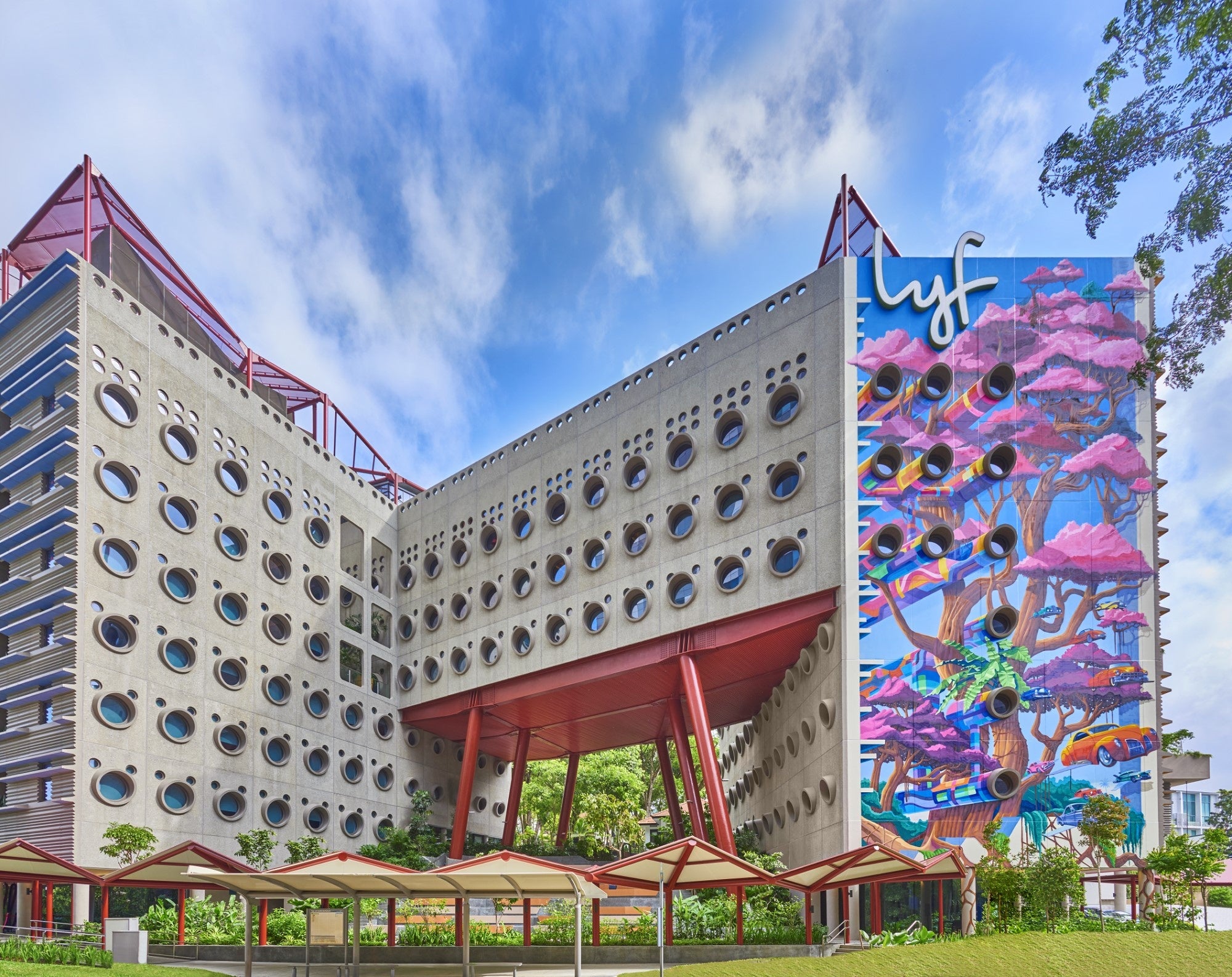 lyf one-north Singaporeのサステナブルデザイン