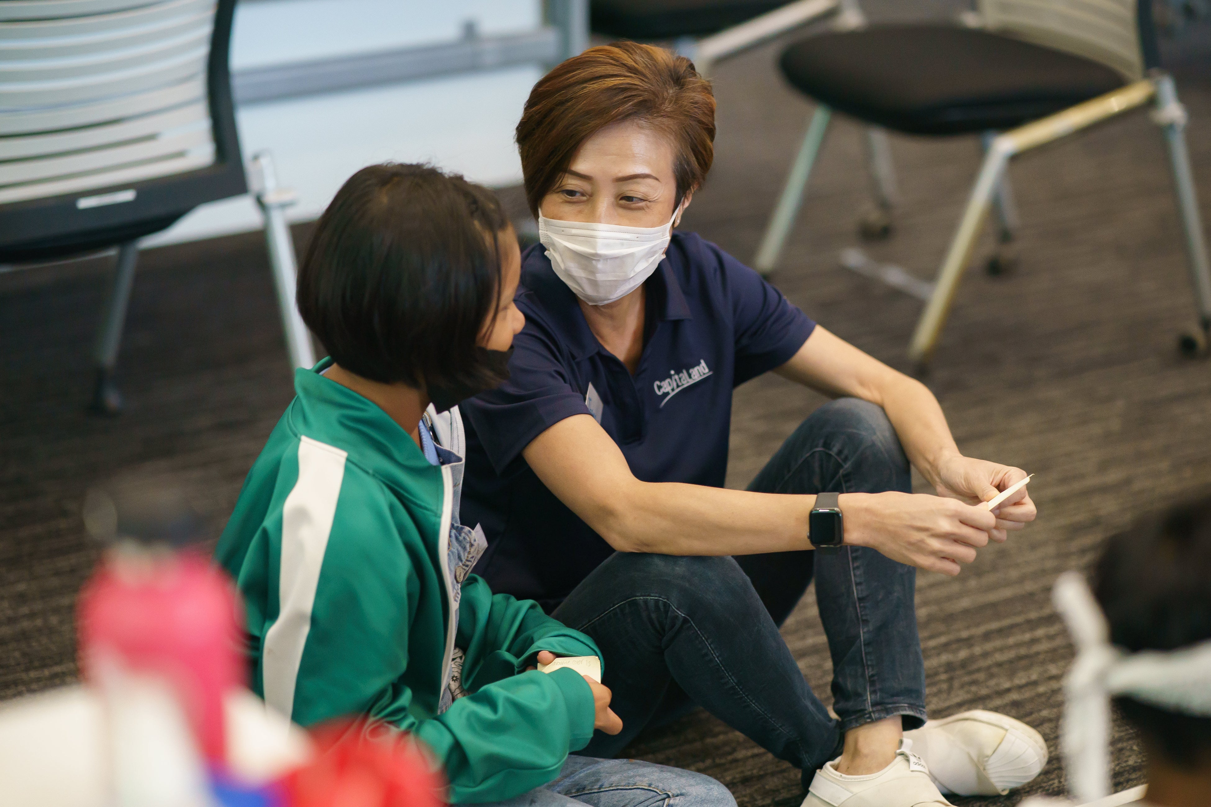 キャピタランドグループの慈善事業部門であるキャピタランド・ホープ・ファンデーションによるコミュニティイニシアチブへの参加