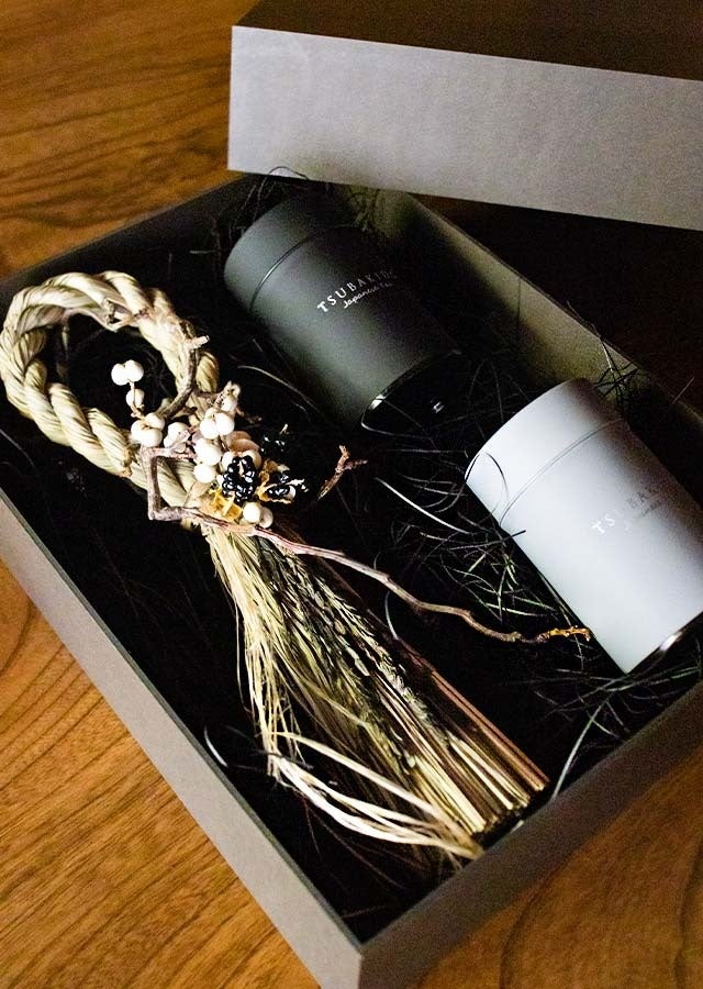 hako 季の箱  fuku 一年の初め「玄」箱に入れてお届け