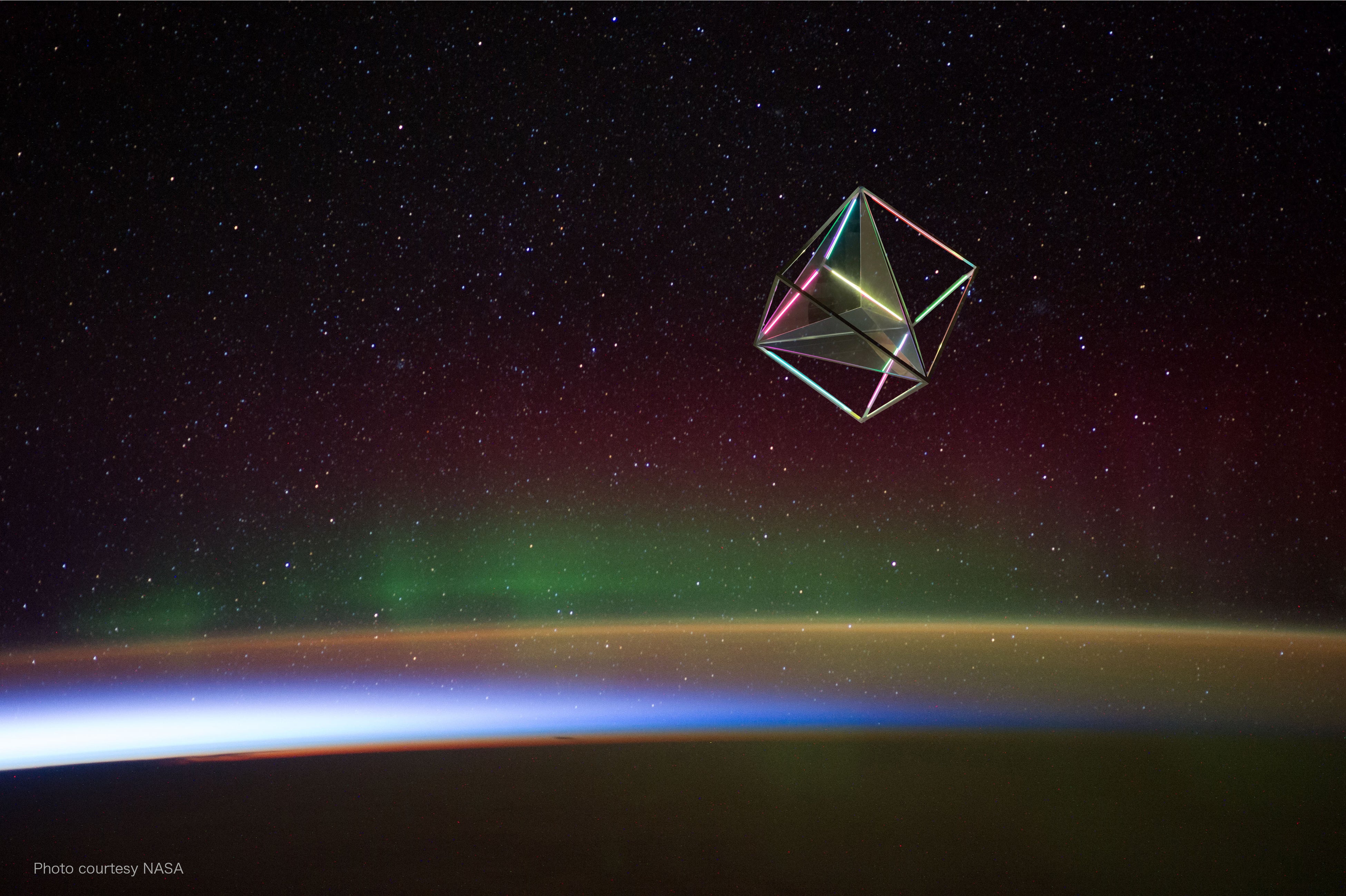 スペースアートのイメージ　提供Yasuo Nomura