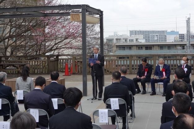 事業マネジメント推進部・小野推進部長による事業説明