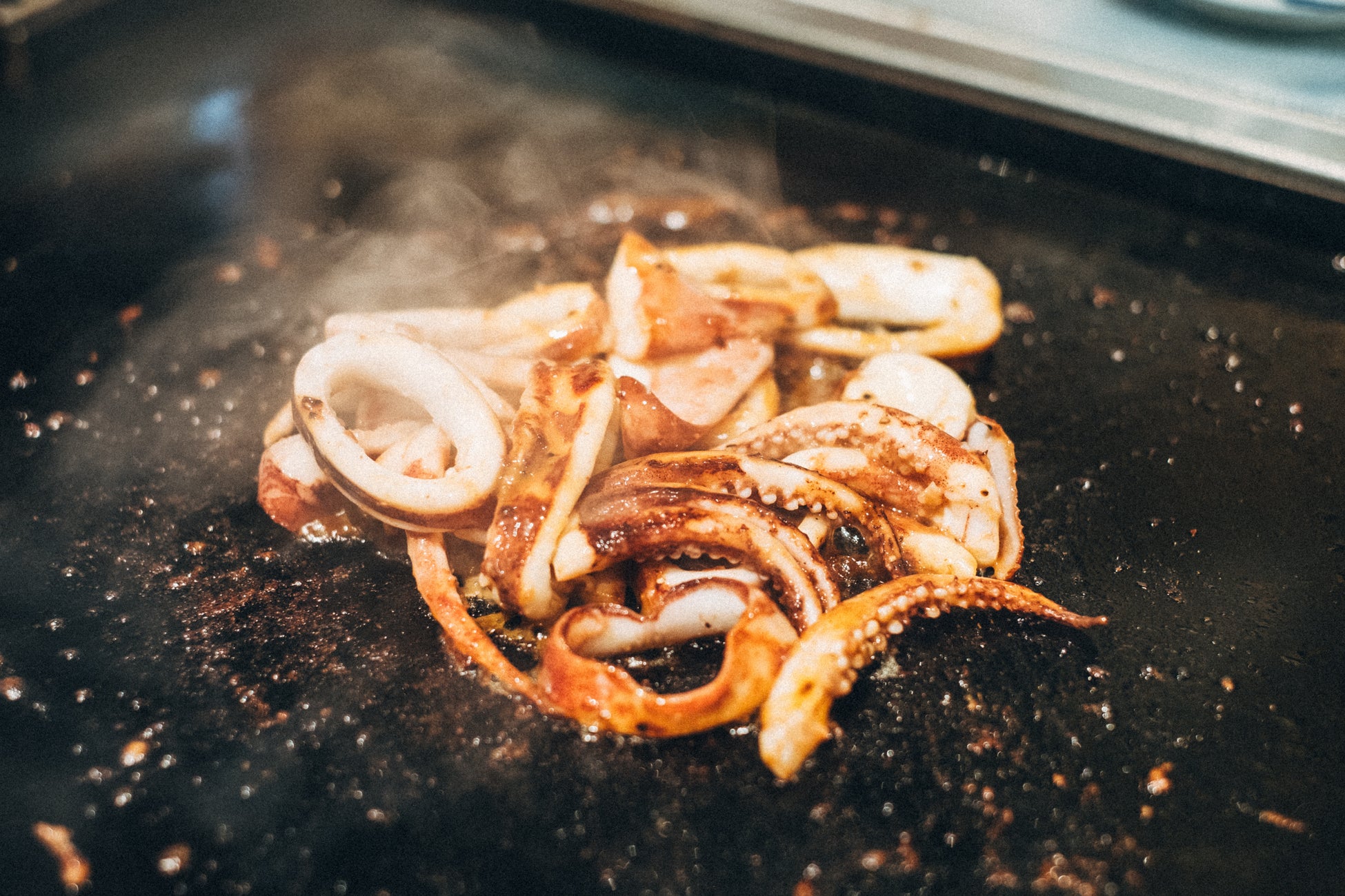 「いかの丸焼き肝バター醤油」