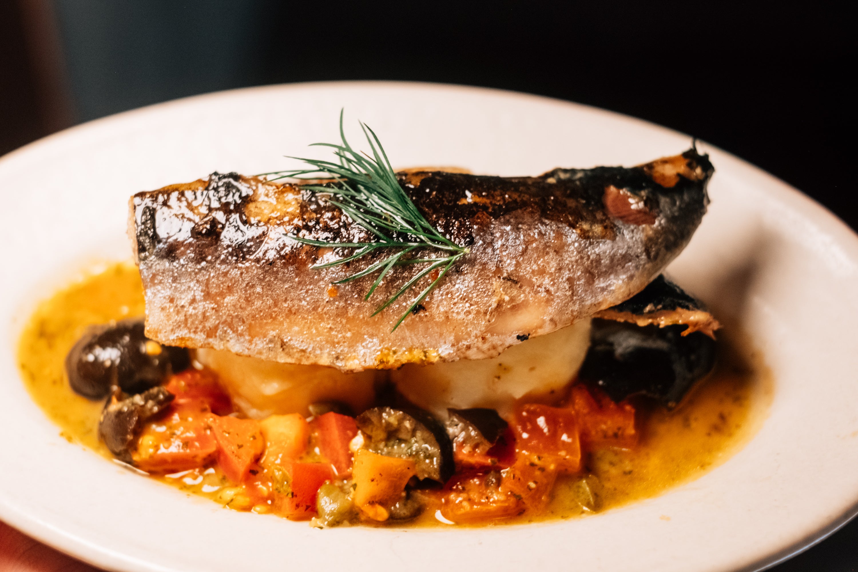 「いわしのコンフィ ポテトサラダ」