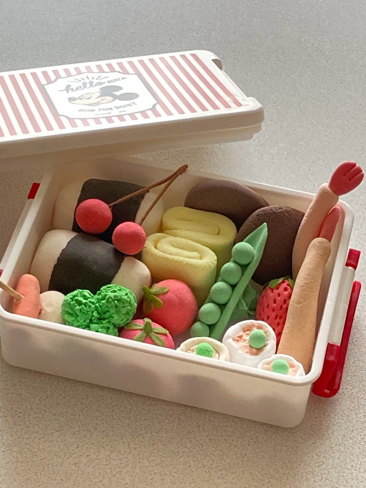 フェイクフードでお弁当