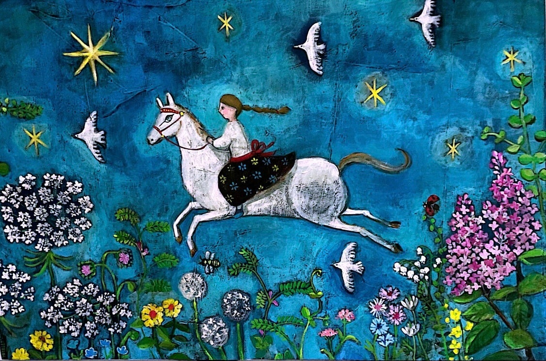 ©️しばたあきこ「ほしめぐる」