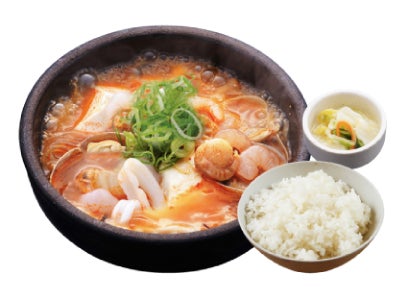 海鮮スン豆腐定食