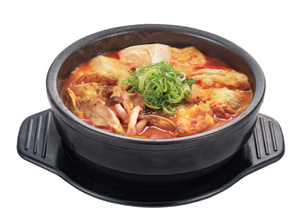 鶏ときのこの チーズスン豆腐 ￥850円(税込)