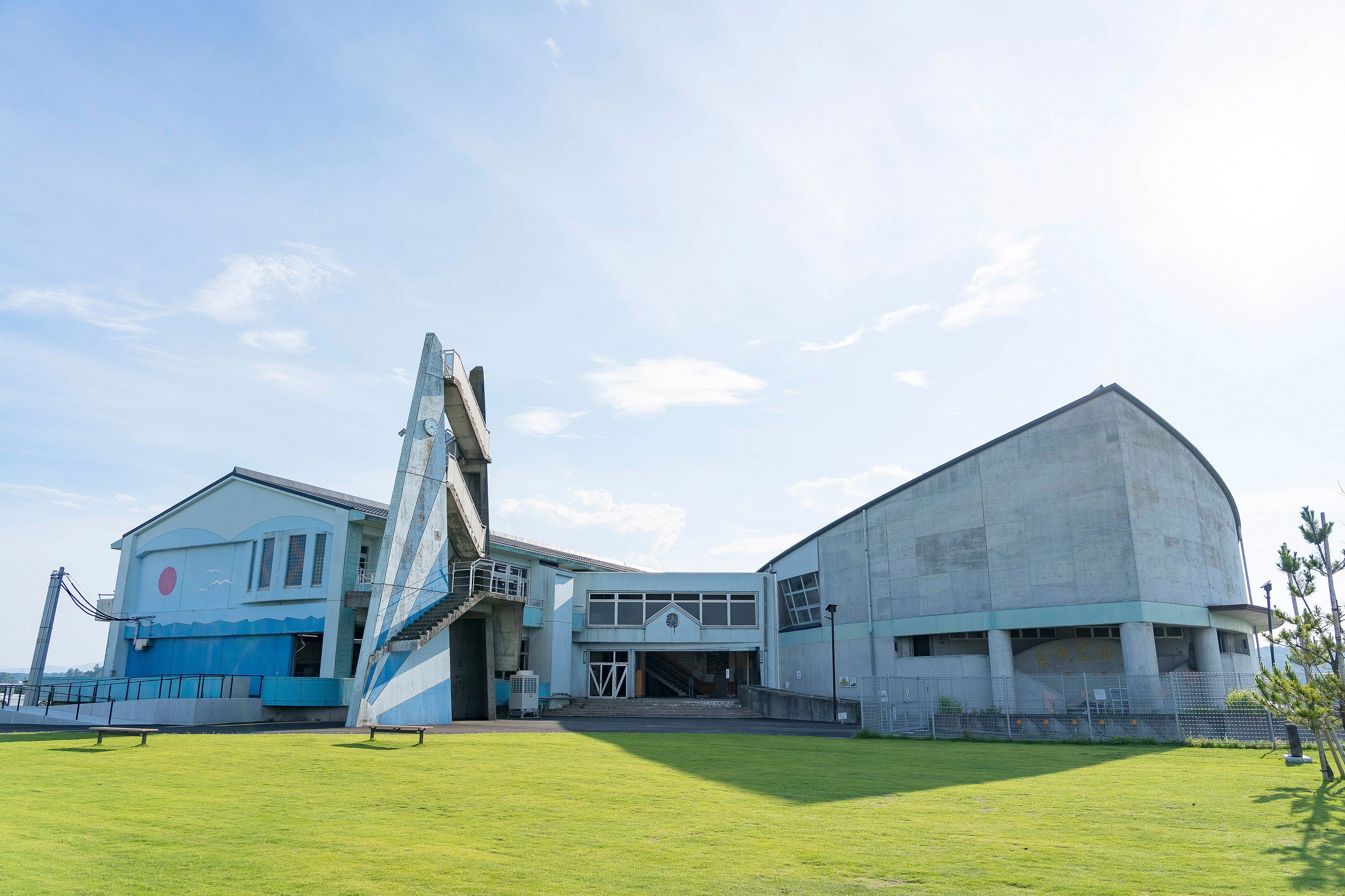 請戸小学校　提供：福島県観光物産交流協会