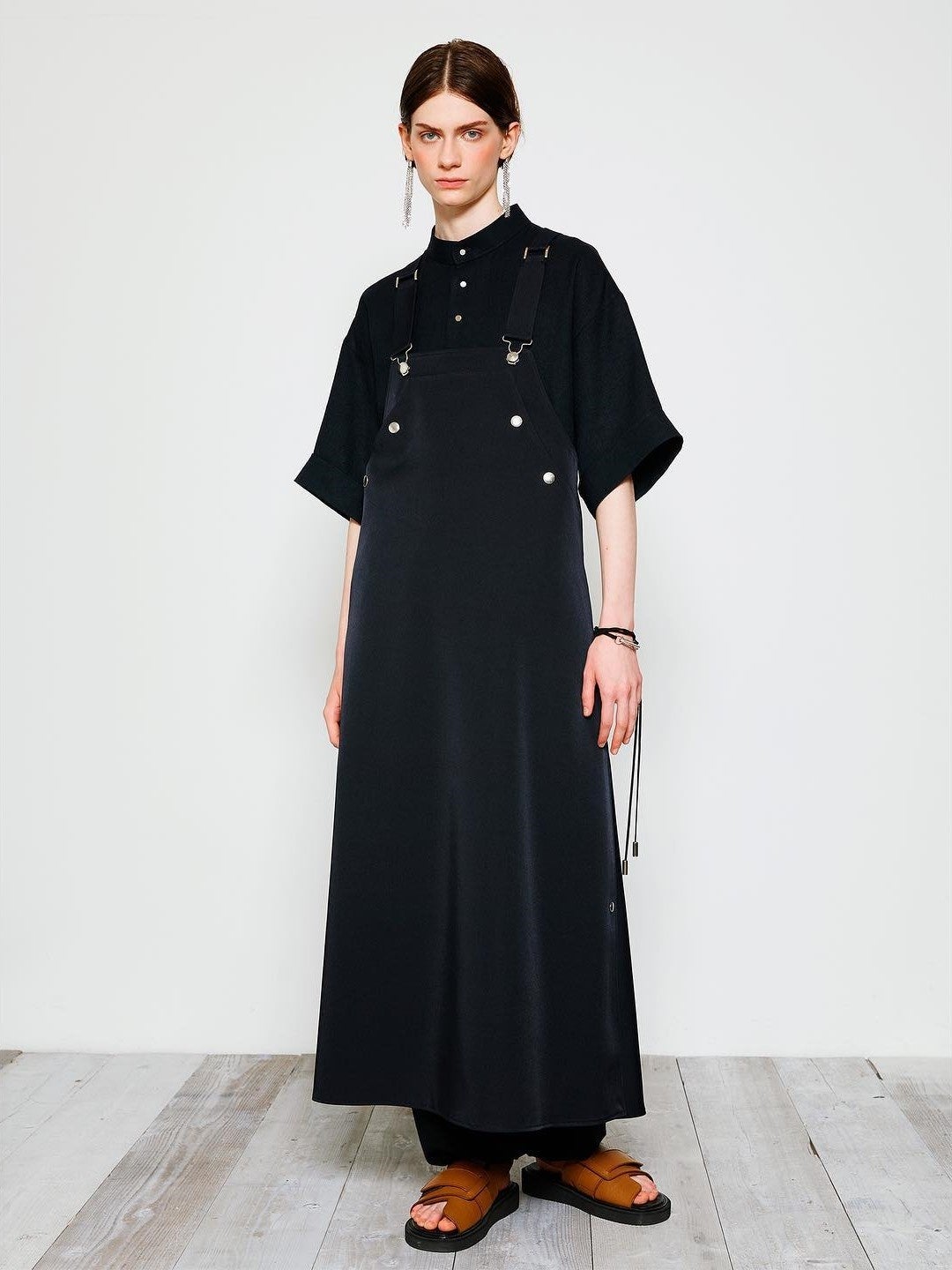 EDITION × THE RERACS】MARINE APRON DRESS