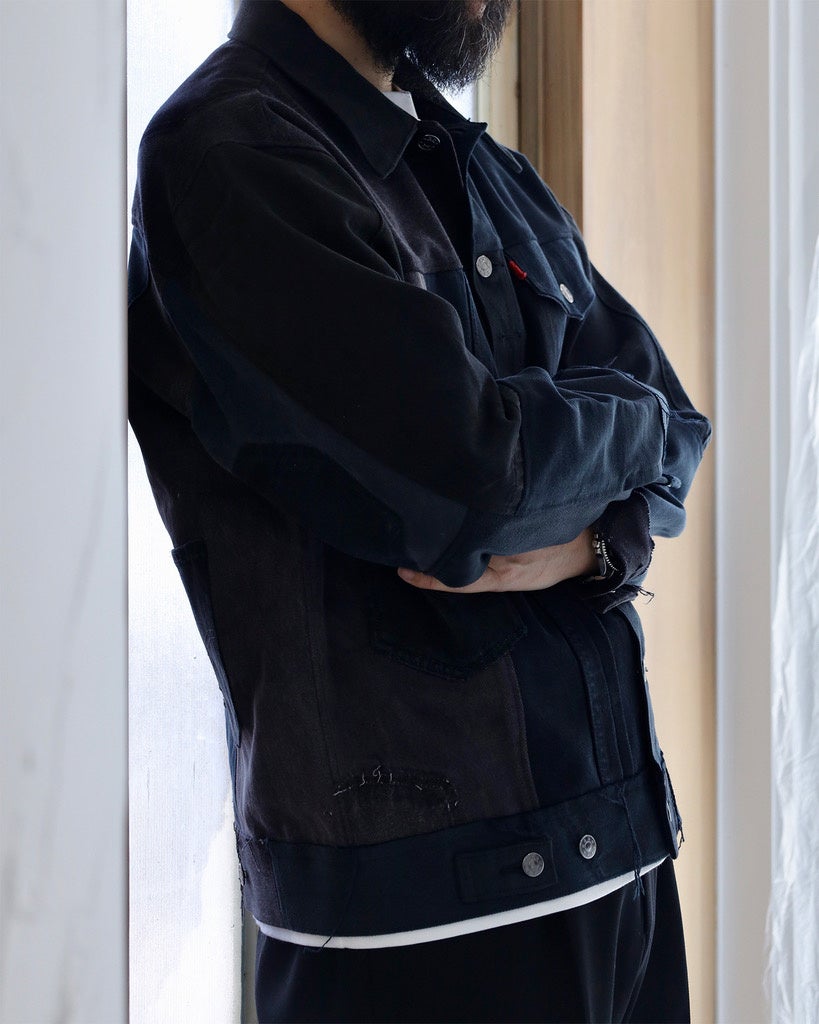 ミヤギヒデタカ BLACK DENIM REMAKE JACKET デニム 【公式通販】