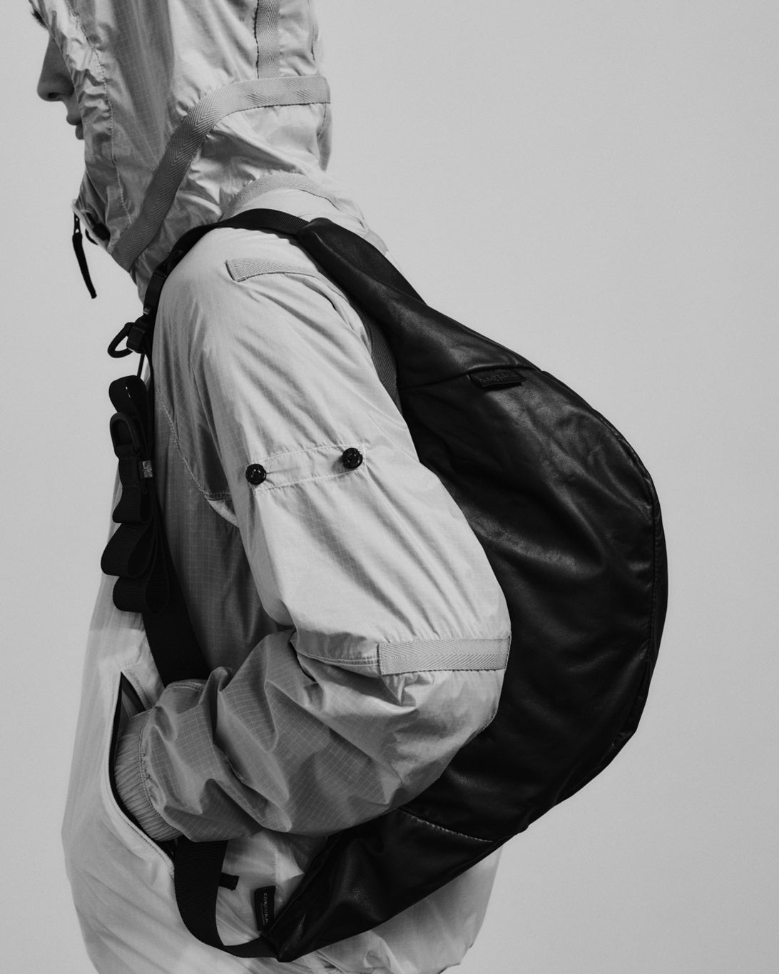 BAGJACK x EDITION 別注 高機能ナイロンメッセンジャーバッグ 黒