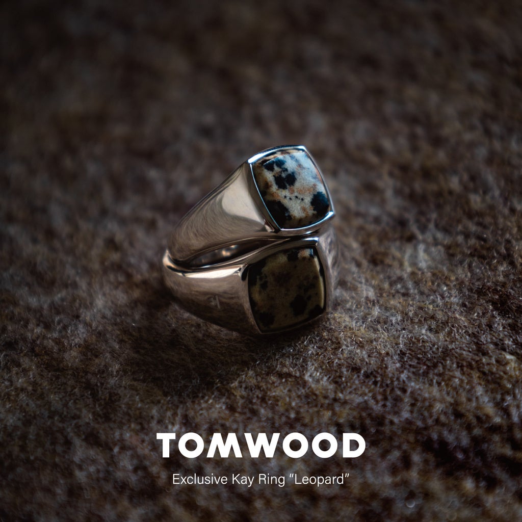 TOM WOOD〈トム ウッド〉からLeopardストーン復刻の別注リングが登場