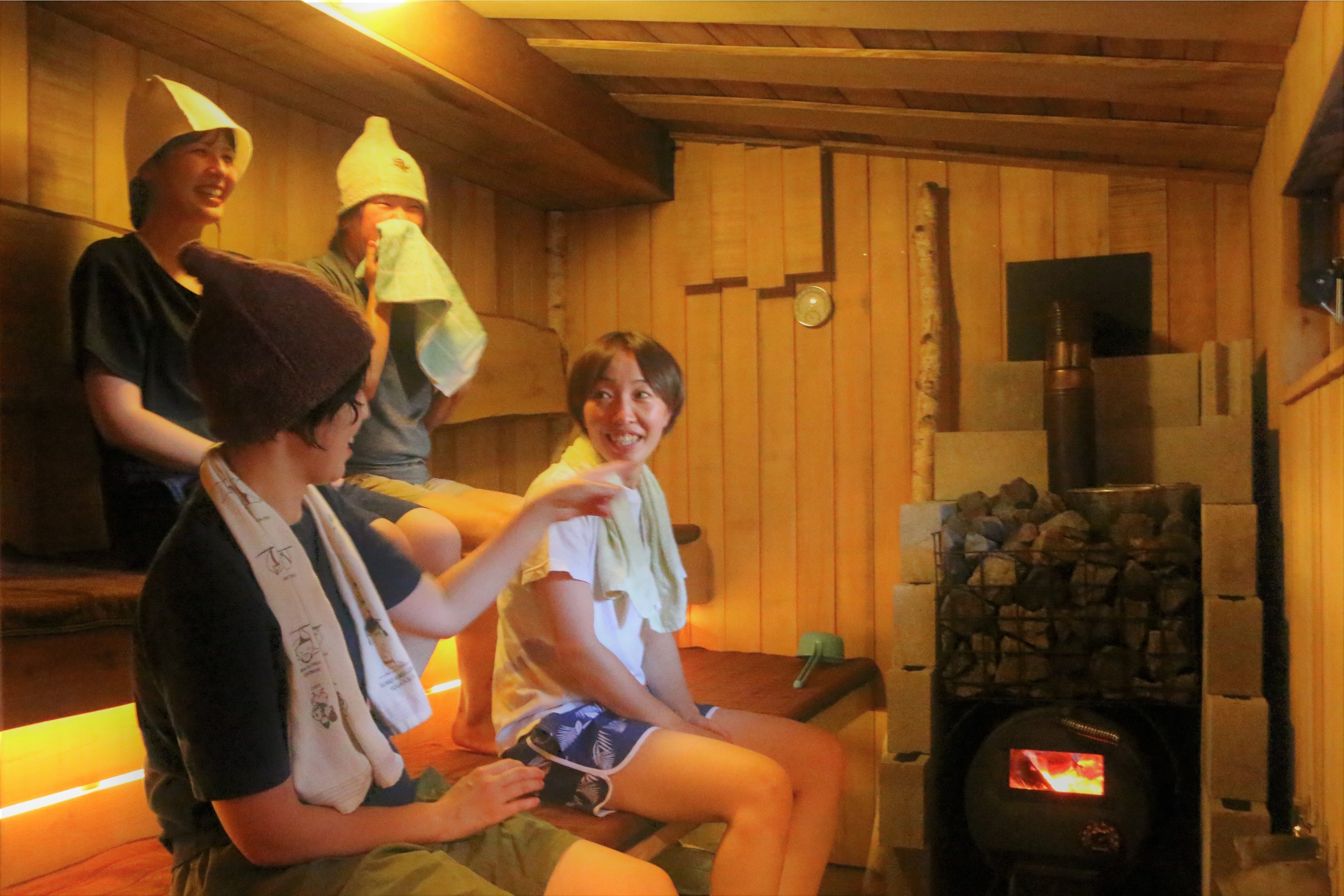 サウナ女子会