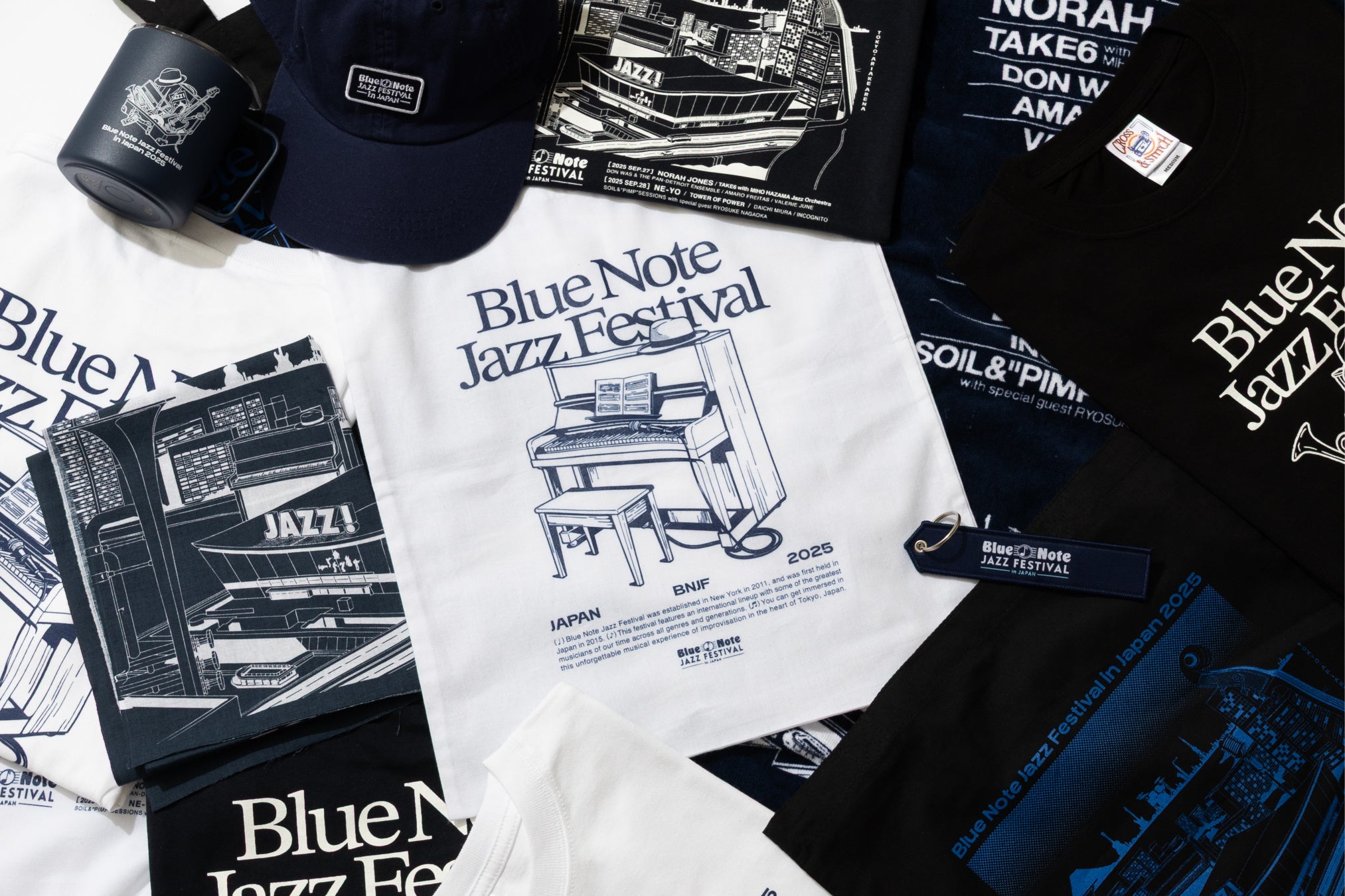 Blue Note Jazz Festival 2025VIP限定グッズ 開催目前の『Blue Note JAZZ FESTIVAL in JAPAN 2025』会場限定
