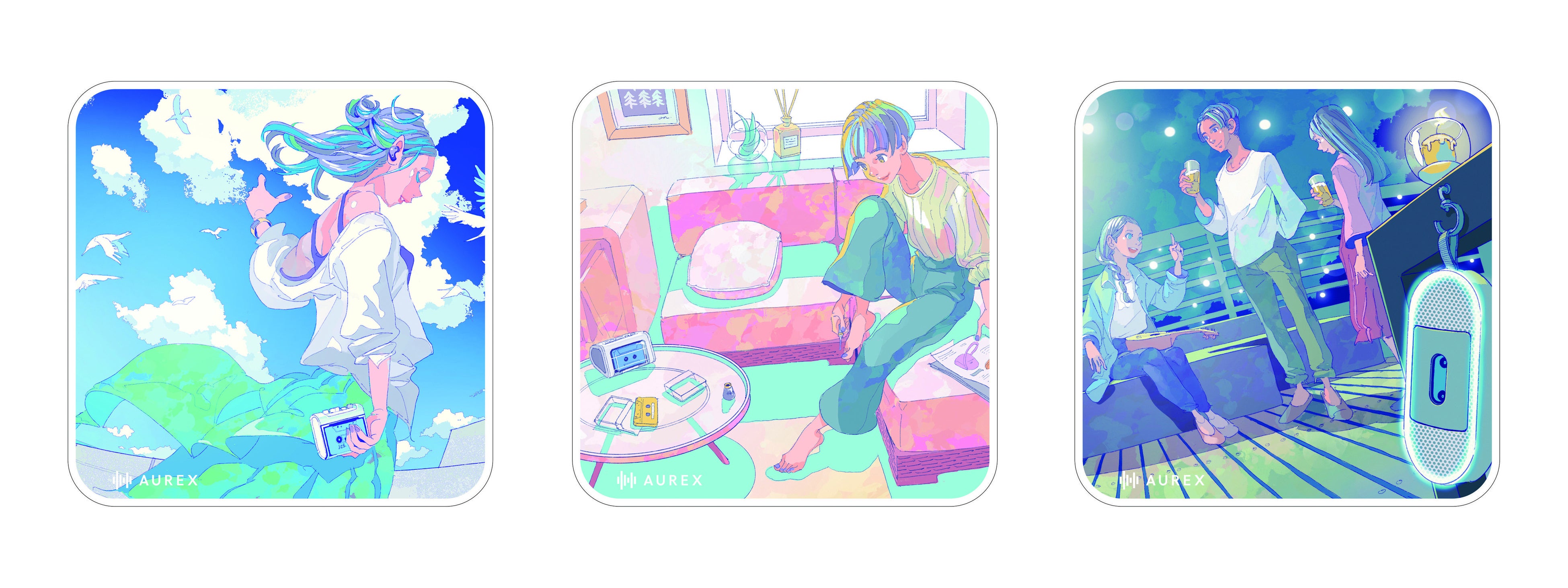 「オリジナルコースター」3種