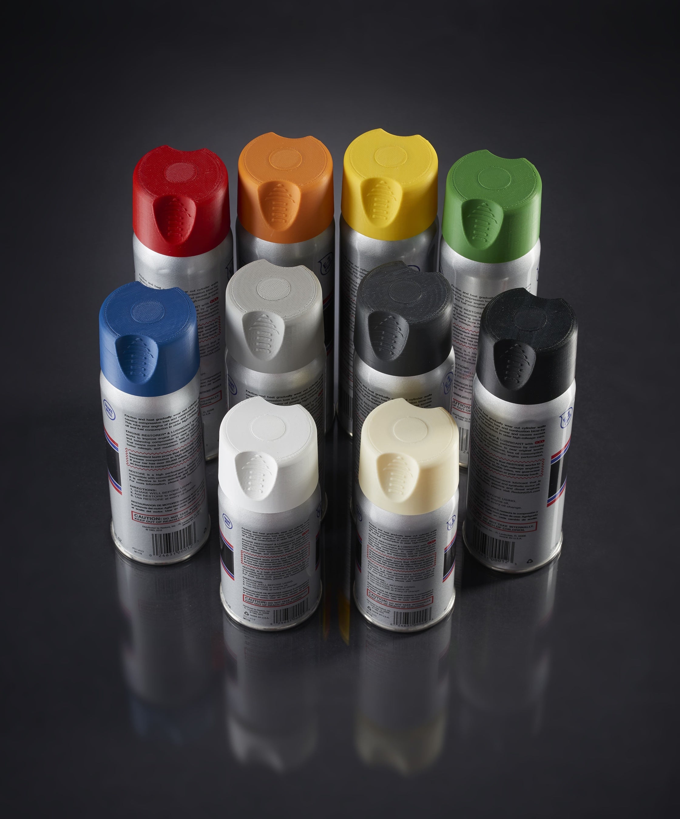 ※アイボリー、白、赤、ライトグレー、黄、青、黒（緑、オレンジ、グレー除く）