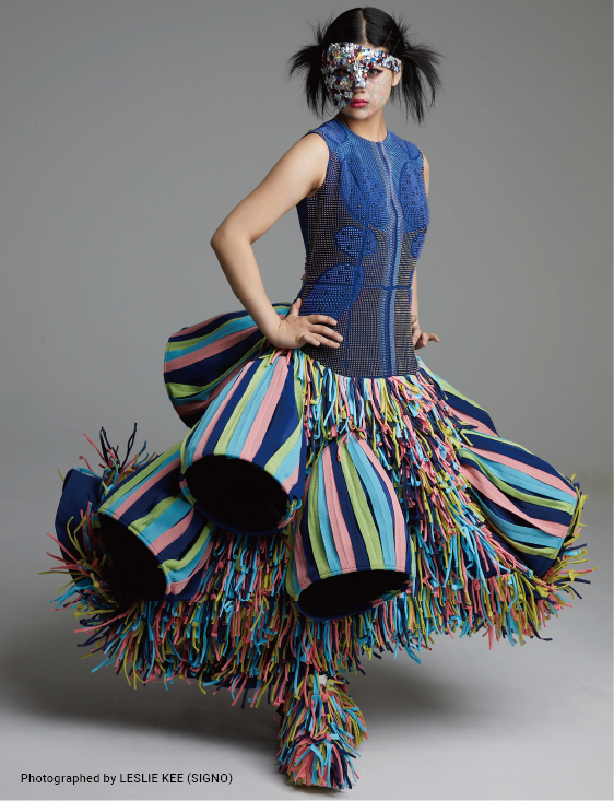 昨年開催された文化服装学院 文化祭ファッションショー『eR(エル)』に出品された生徒作品