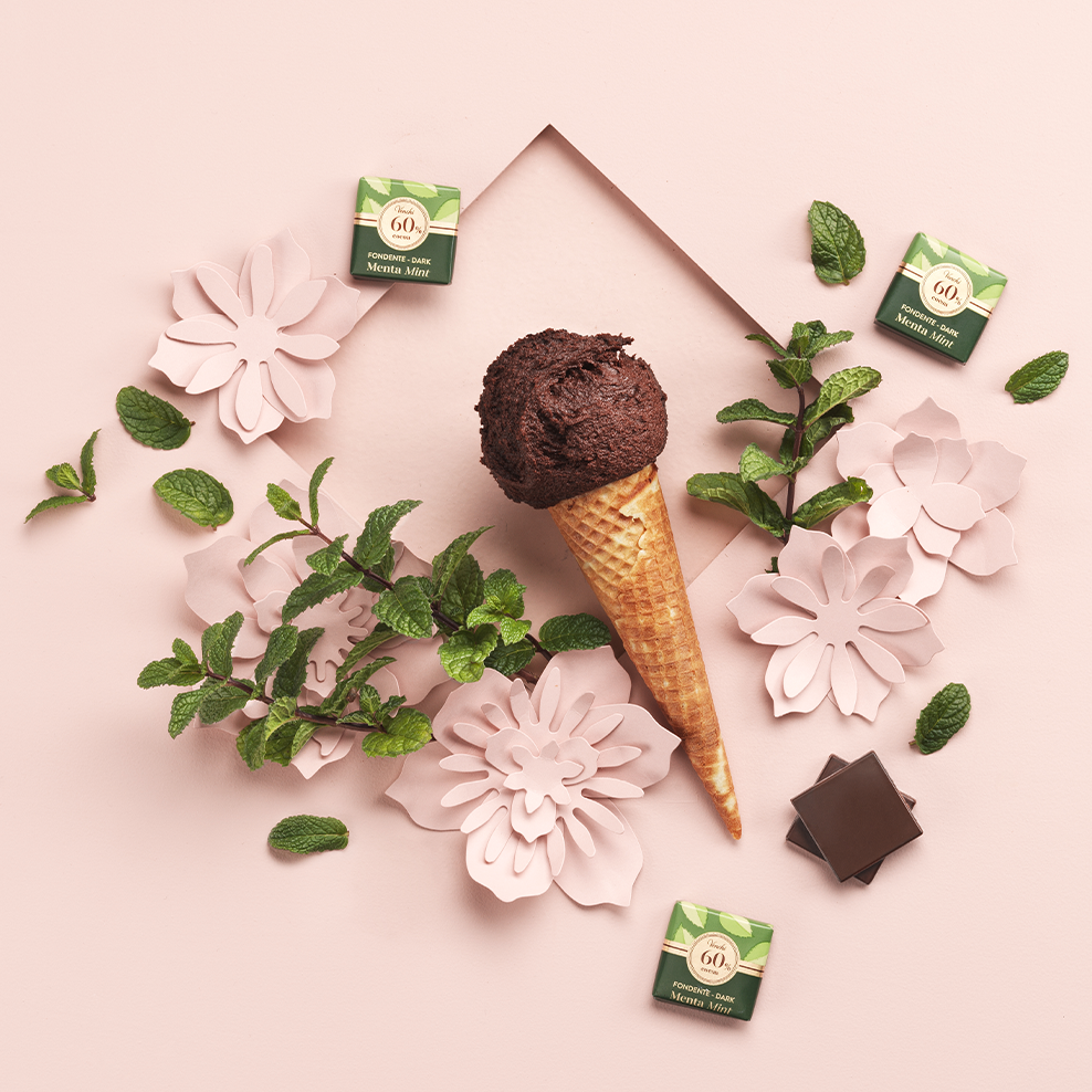 ジェラート「ダークチョコレート＆ミント」