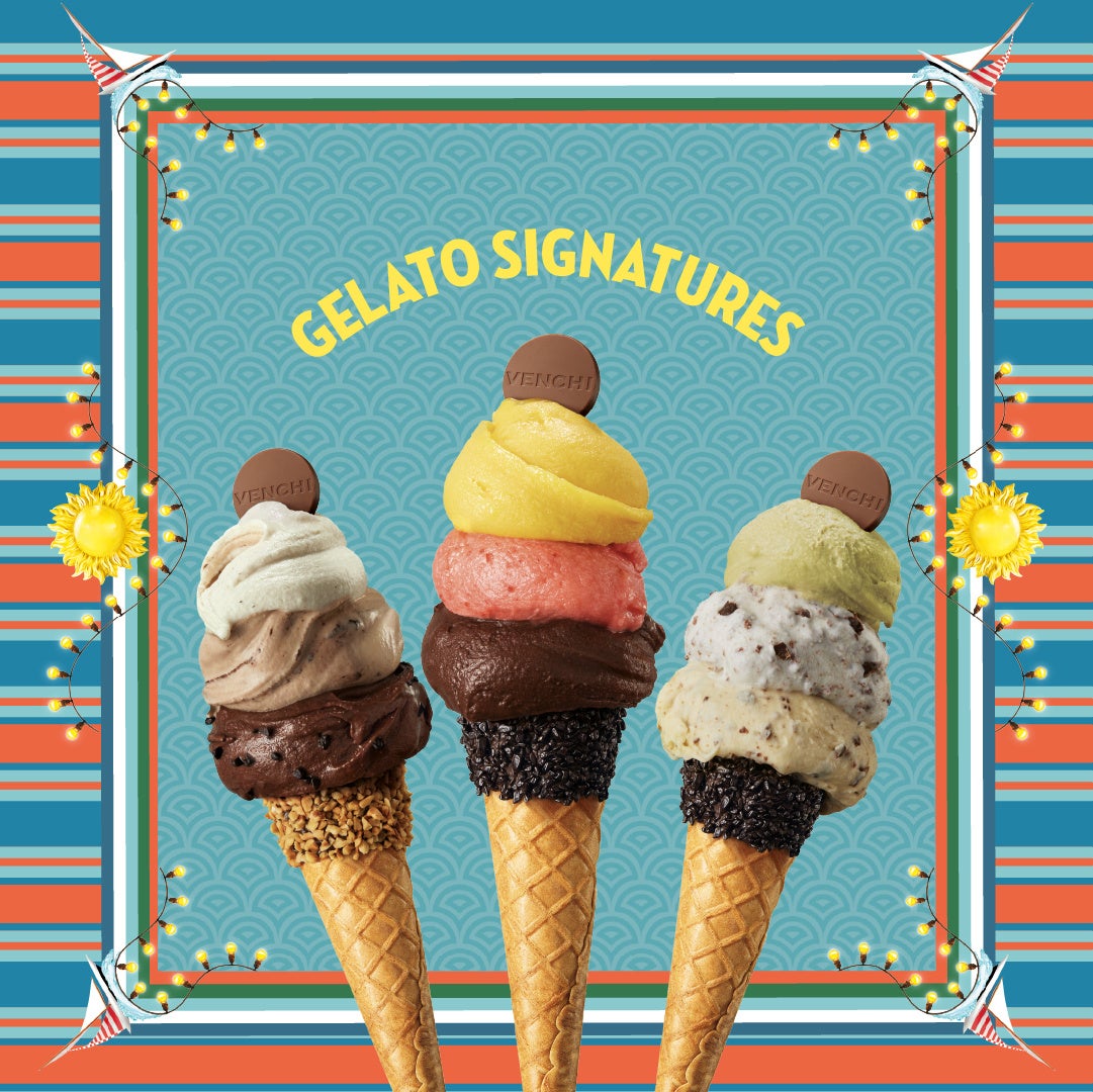 Venchi 2024夏のジェラートキャンペーン 4月27日（土）スタート