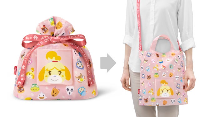 あつまれ　どうぶつの森　ラッピング×エコバッグ S （しずえ） 1,540円（税込）